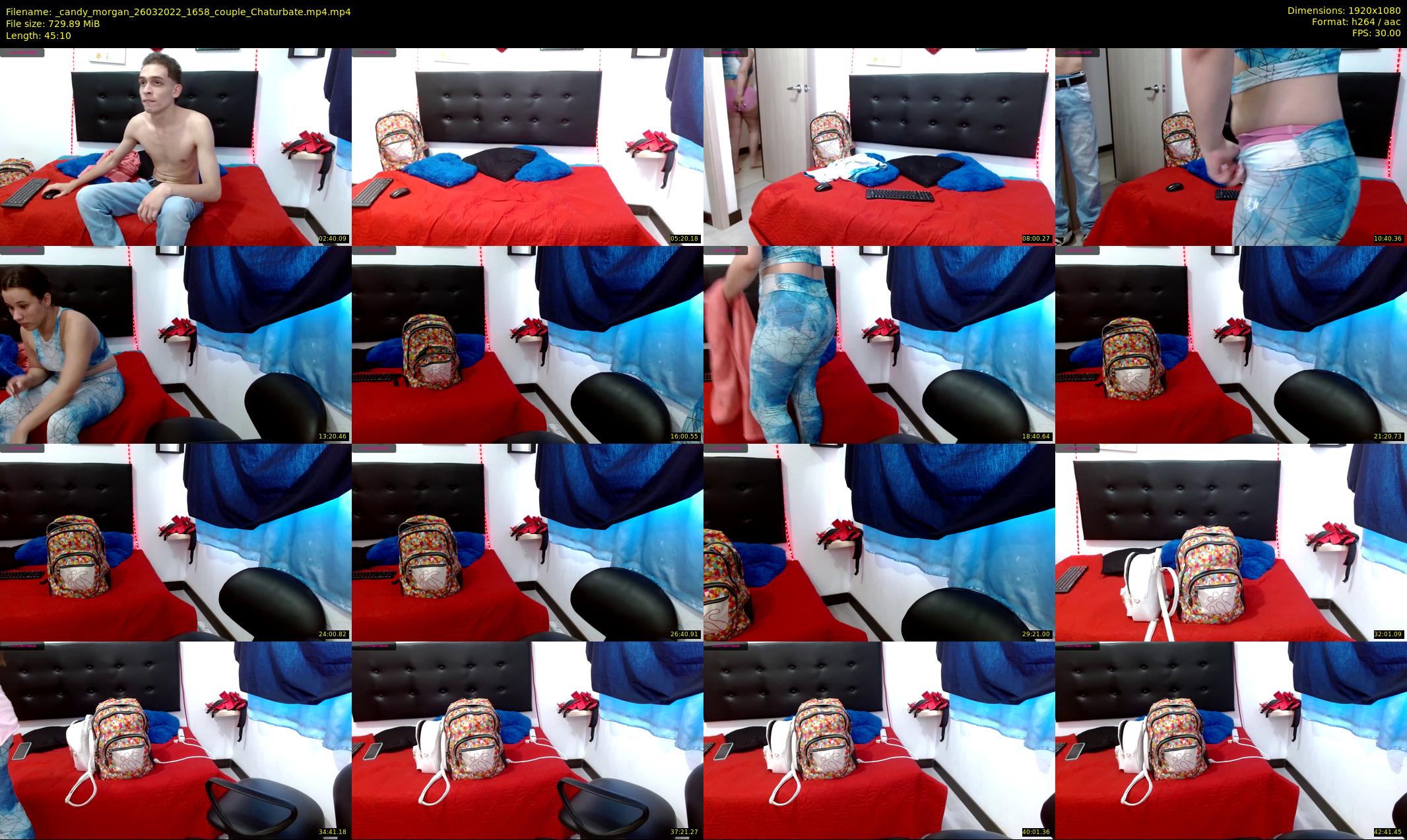 _candy_morgan — 46 minute Chaturbate couple cam show recording, 1080p, Mar 26, 2022