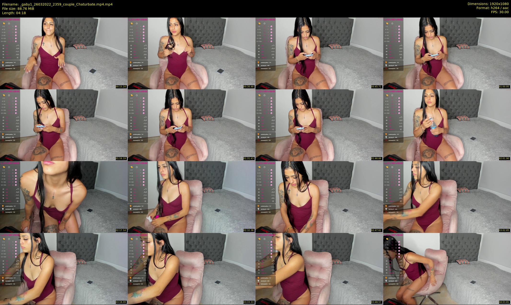 _gaby1 — 5 minute Chaturbate female cam show recording, 1080p, Mar 26, 2022
