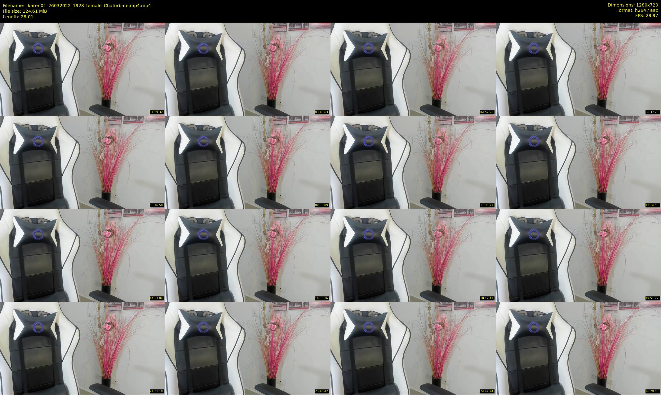 _karen01 — 29 minute Chaturbate female cam show recording, 720p, Mar 26, 2022
