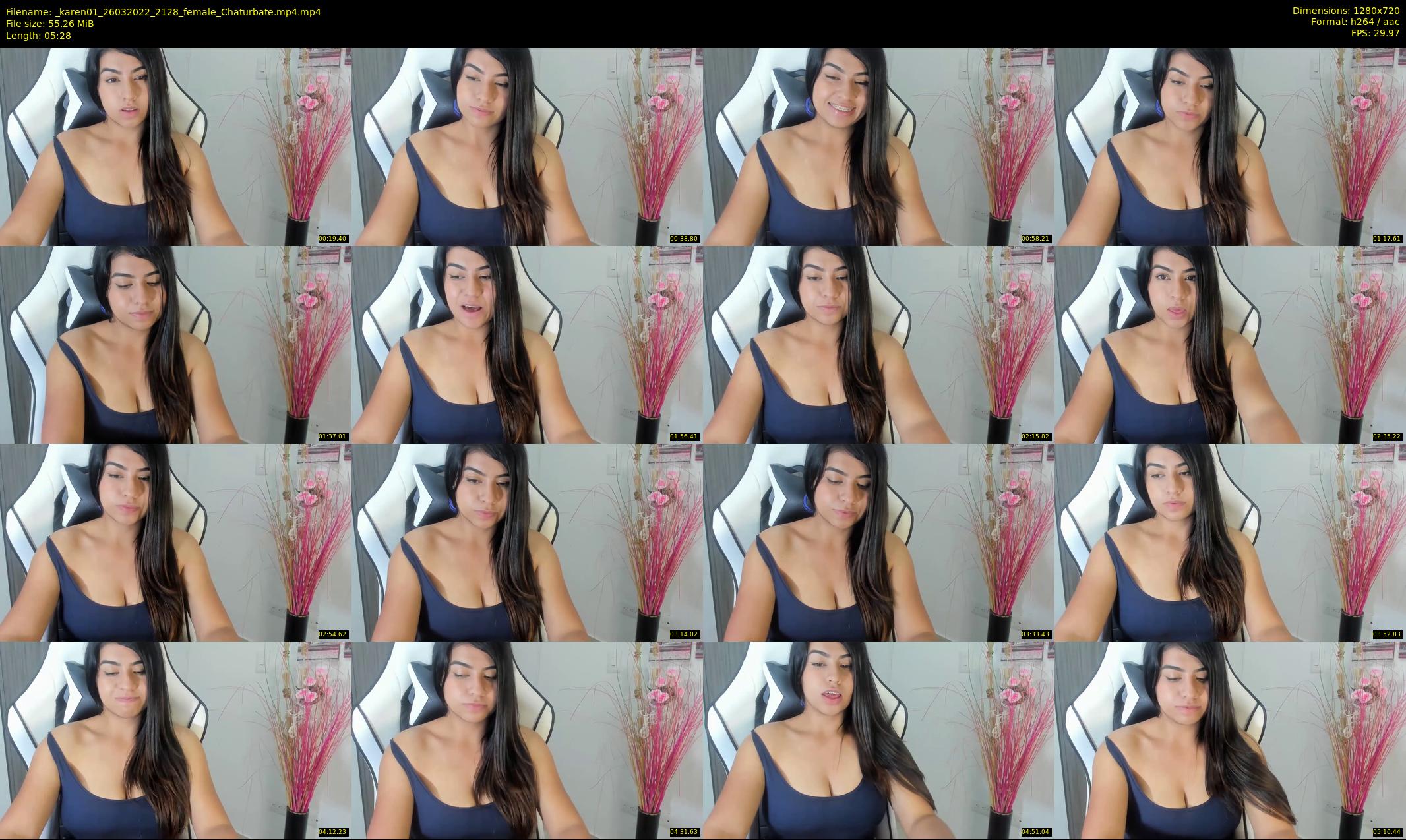 _karen01 — 6 minute Chaturbate female cam show recording, 720p, Mar 26, 2022