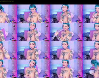 aciddroll — 9 minute Chaturbate female cam show recording, 1080p, Mar 26, 2022