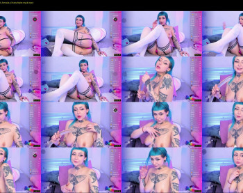 aciddroll — 24 minute Chaturbate female cam show recording, 1080p, Mar 26, 2022