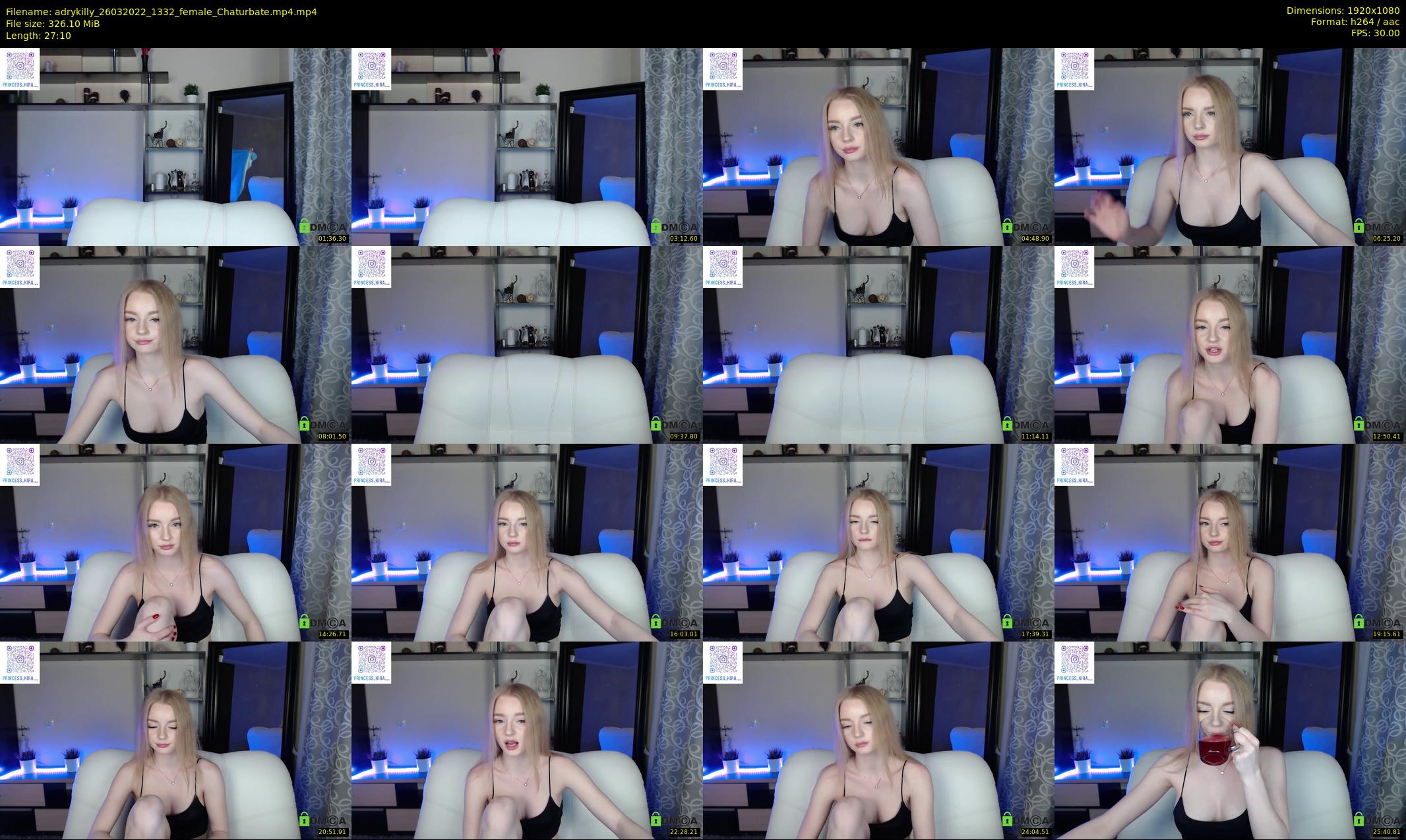 adrykilly — 28 minute Chaturbate female cam show recording, 1080p, Mar 26, 2022
