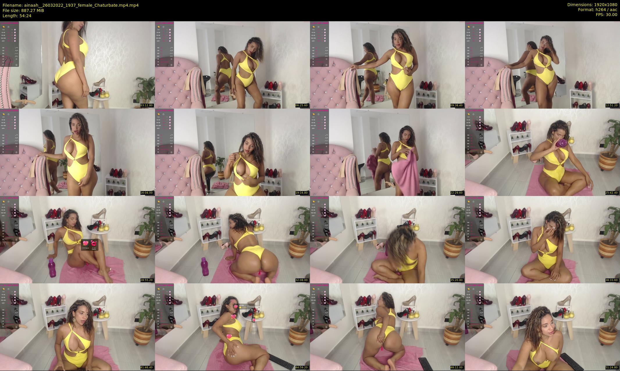 ainaah_ — 55 minute Chaturbate female cam show recording, 1080p, Mar 26, 2022