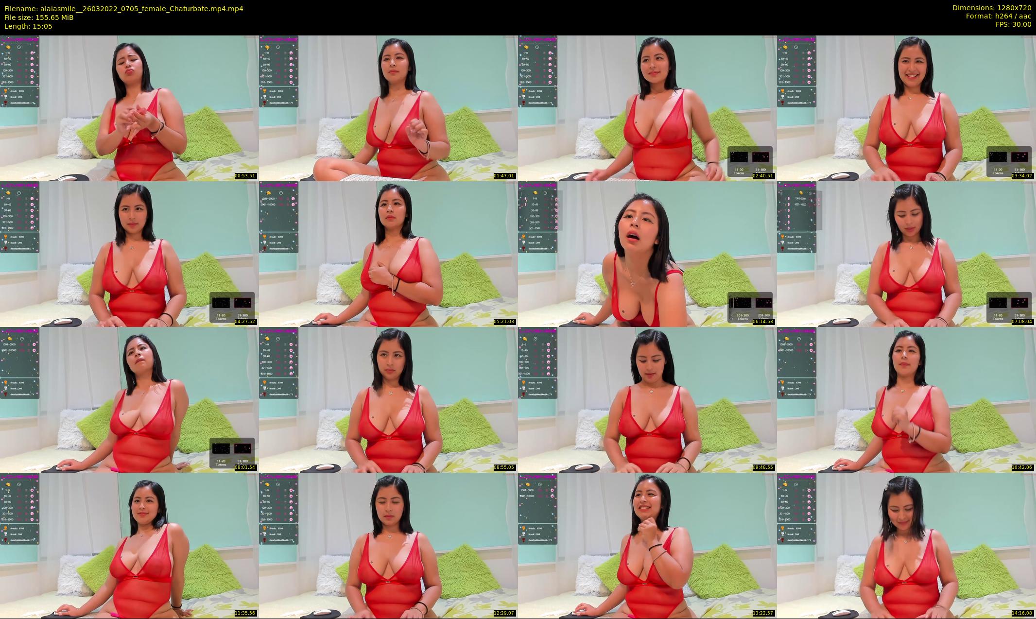 alaiasmile_ — 16 minute Chaturbate female cam show recording, 720p, Mar 26, 2022