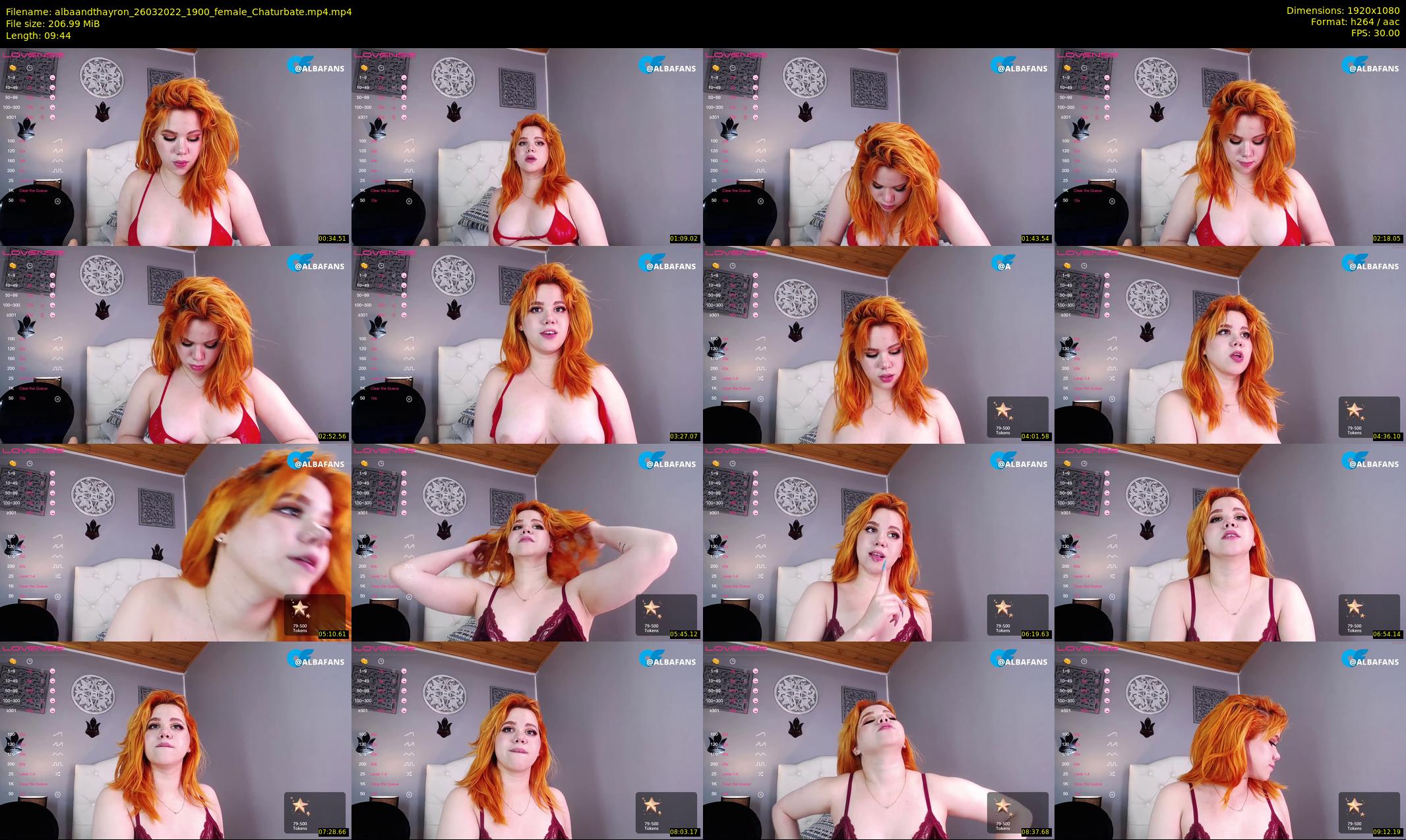 albaandthayron — 10 minute Chaturbate couple cam show recording, 1080p, Mar 26, 2022