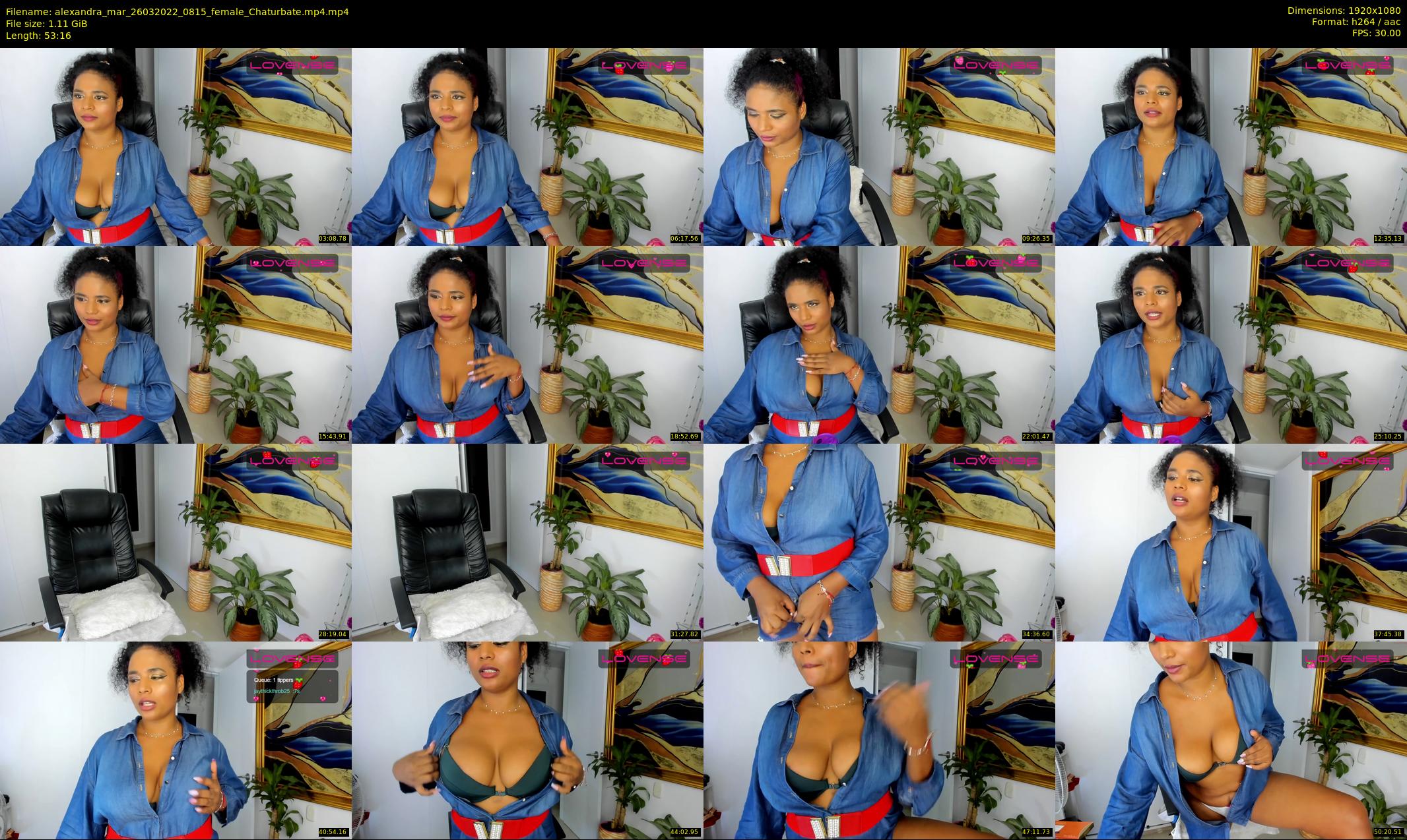 alexandra_mar — 54 minute Chaturbate female cam show recording, 1080p, Mar 26, 2022