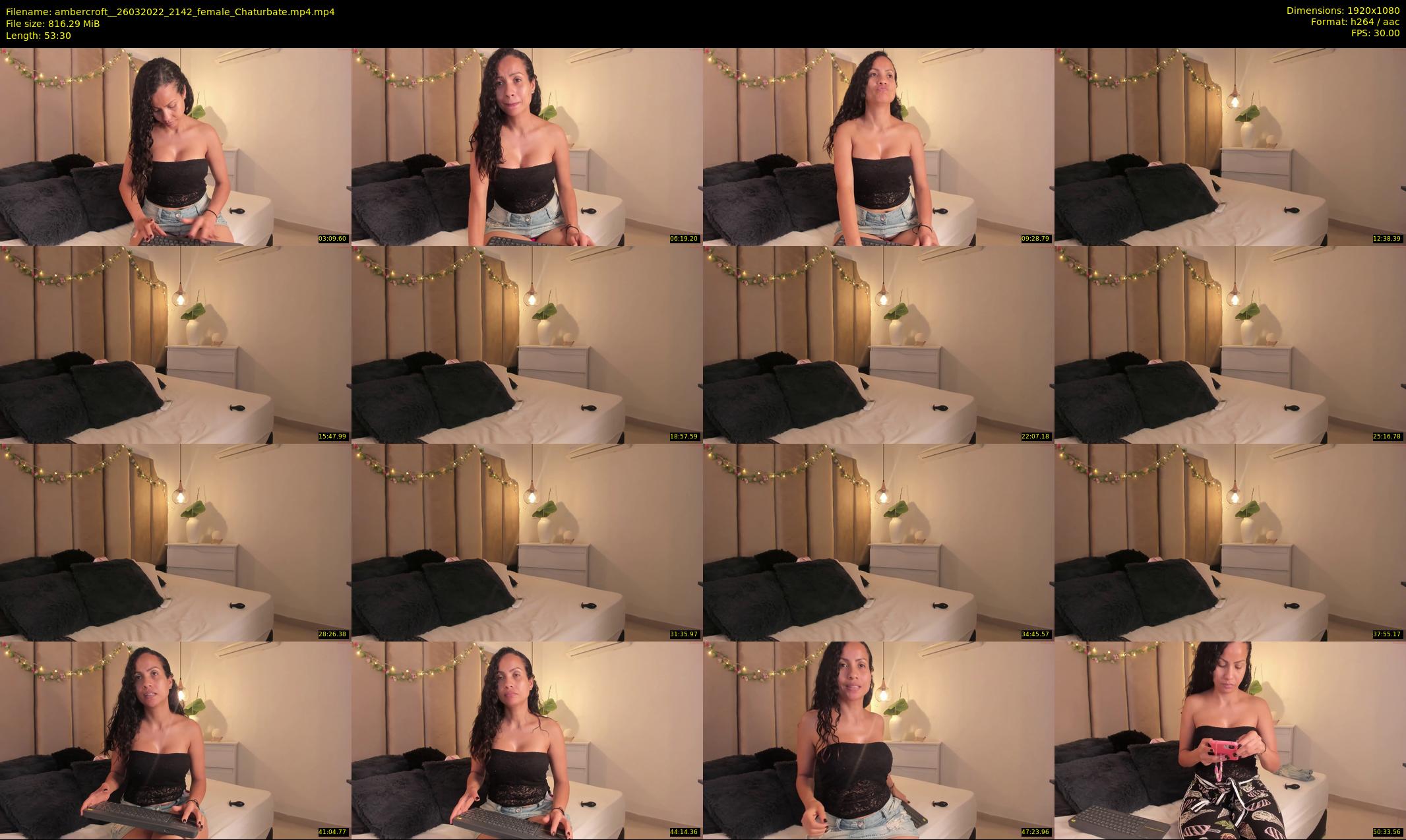 ambercroft_ — 54 minute Chaturbate female cam show recording, 1080p, Mar 26, 2022