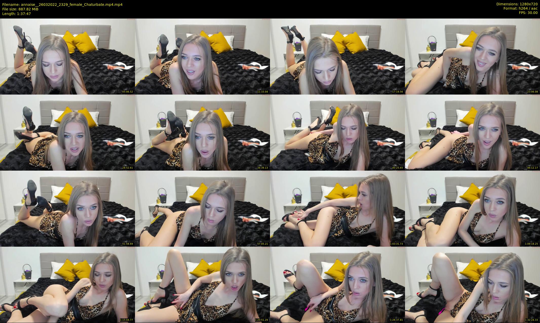 annaise_ — 98 minute Chaturbate female cam show recording, 720p, Mar 26, 2022