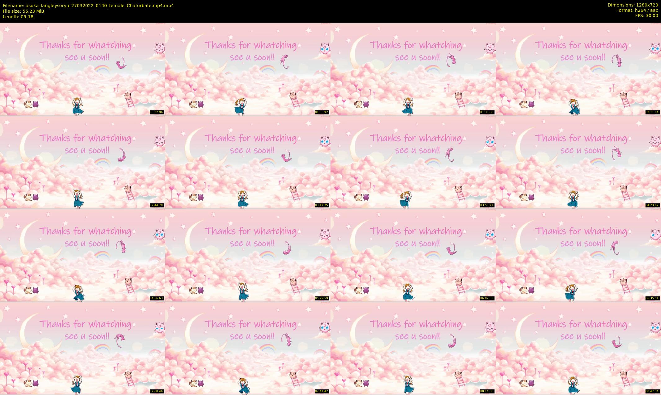 asuka_langleysoryu — 10 minute Chaturbate female cam show recording, 720p, Mar 27, 2022