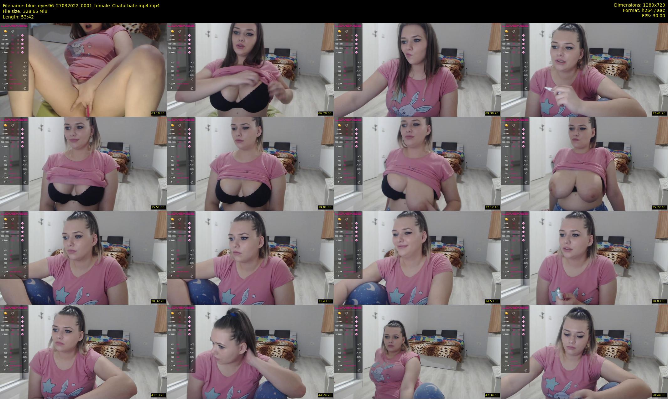 blue_eyes96 — 54 minute Chaturbate female cam show recording, 720p, Mar 27, 2022