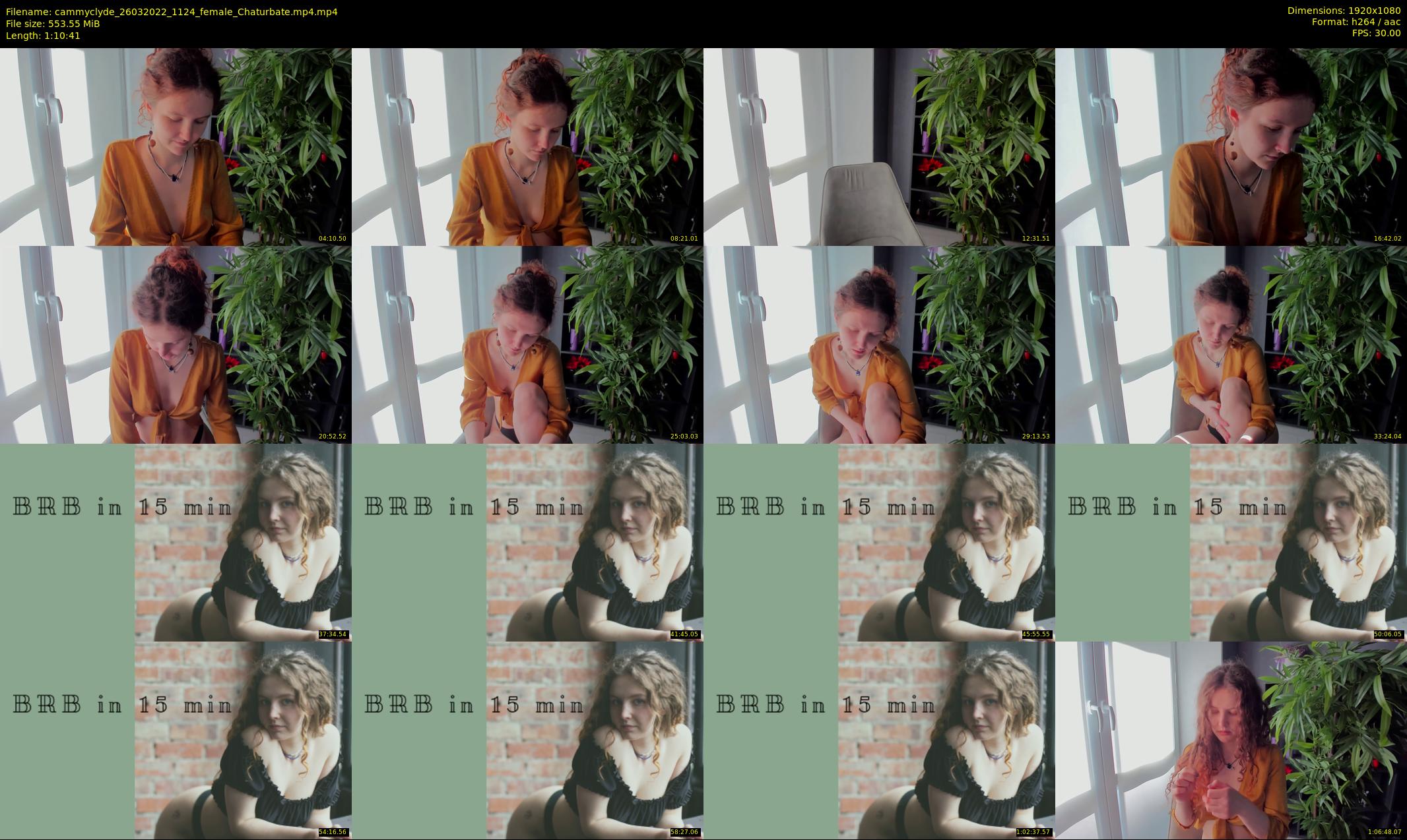cammyclyde — 71 minute Chaturbate female cam show recording, 1080p, Mar 26, 2022