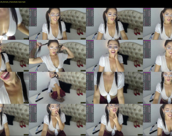 capriijones — 8 minute Chaturbate female cam show recording, 720p, Mar 27, 2022
