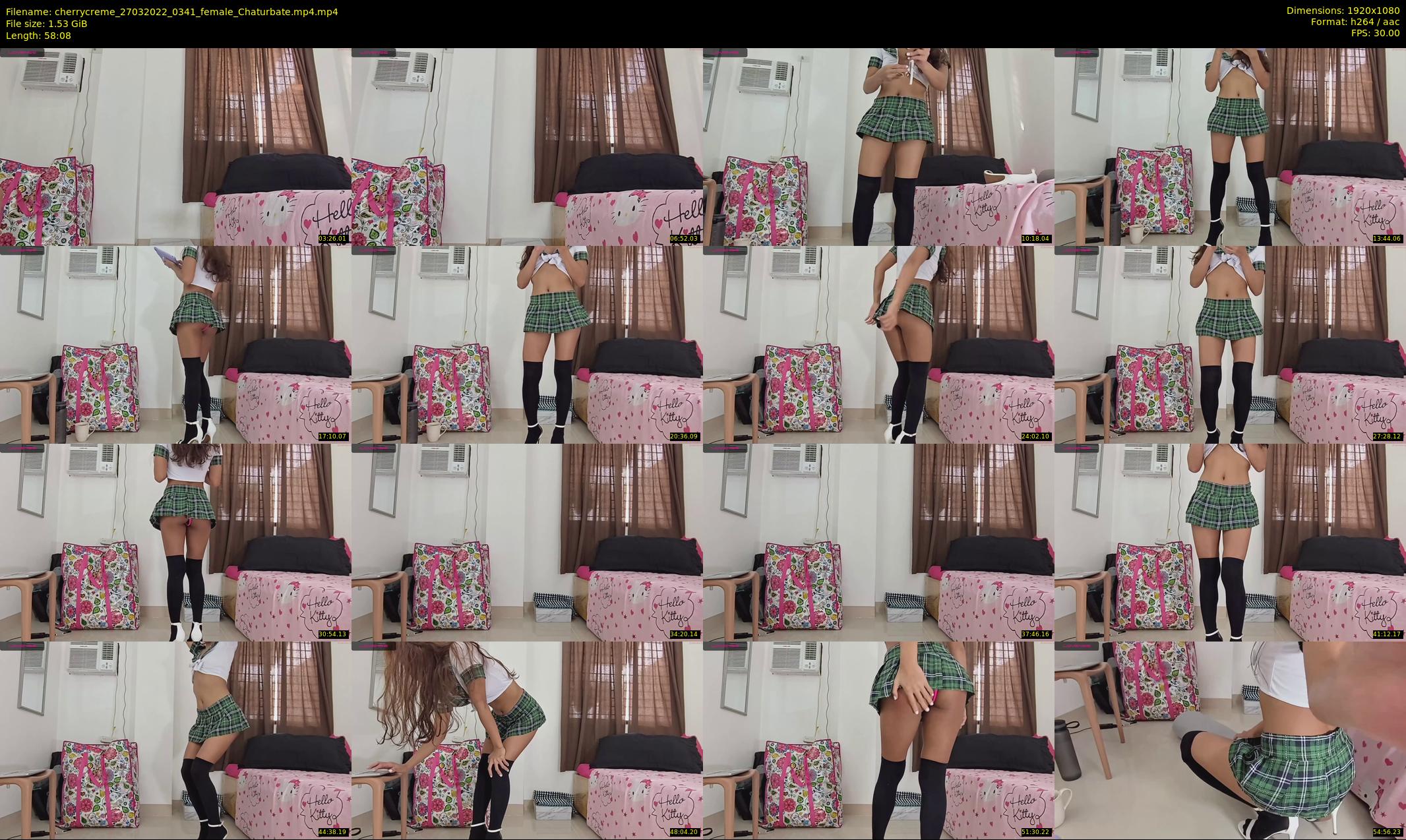 cherrycreme — 59 minute Chaturbate female cam show recording, 1080p, Mar 27, 2022