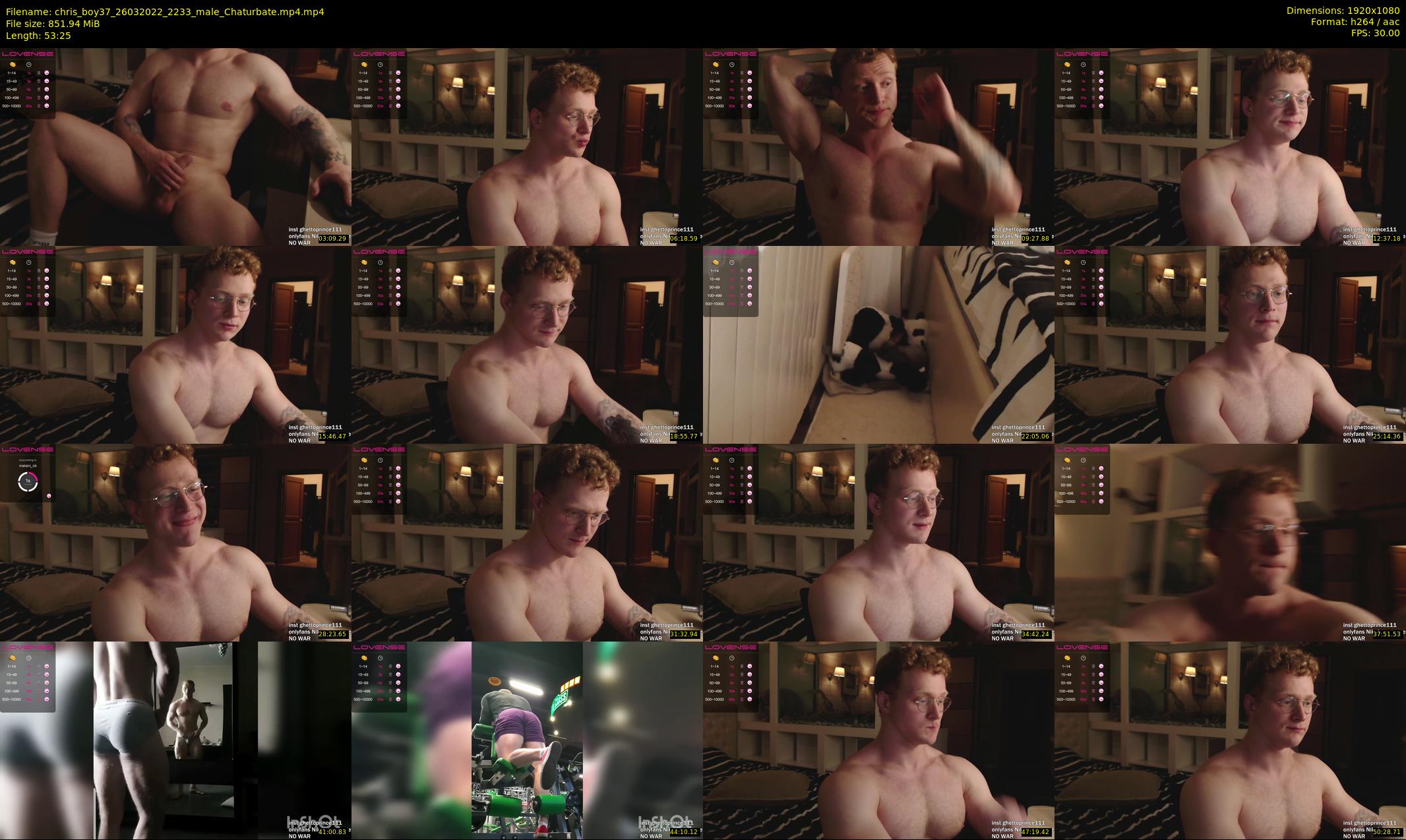 chris_boy37 — 54 minute Chaturbate male cam show recording, 1080p, Mar 26, 2022