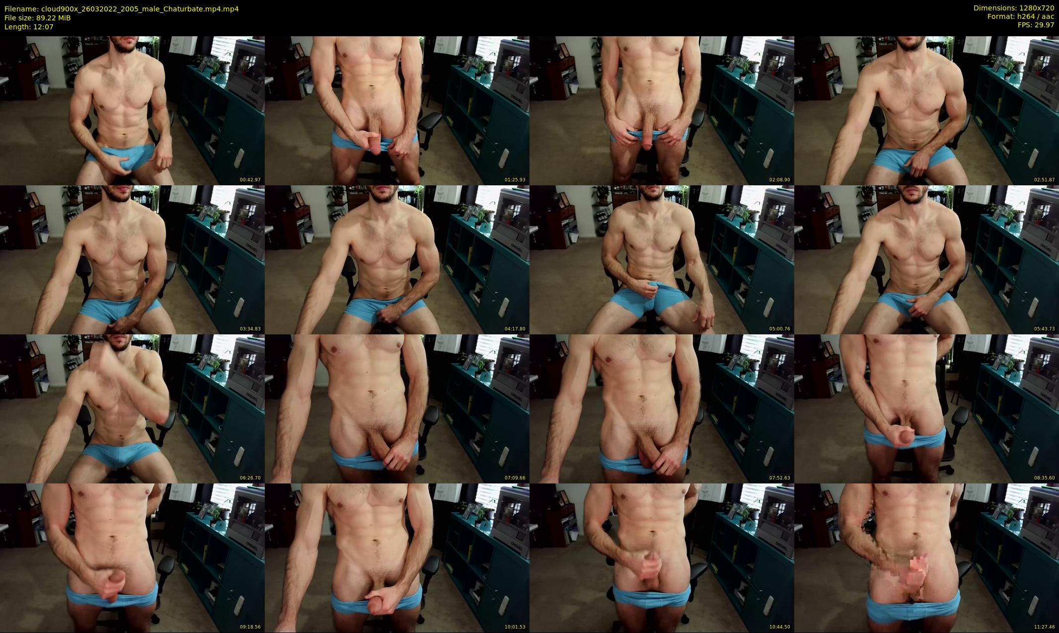 cloud900x — 13 minute Chaturbate male cam show recording, 720p, Mar 26, 2022