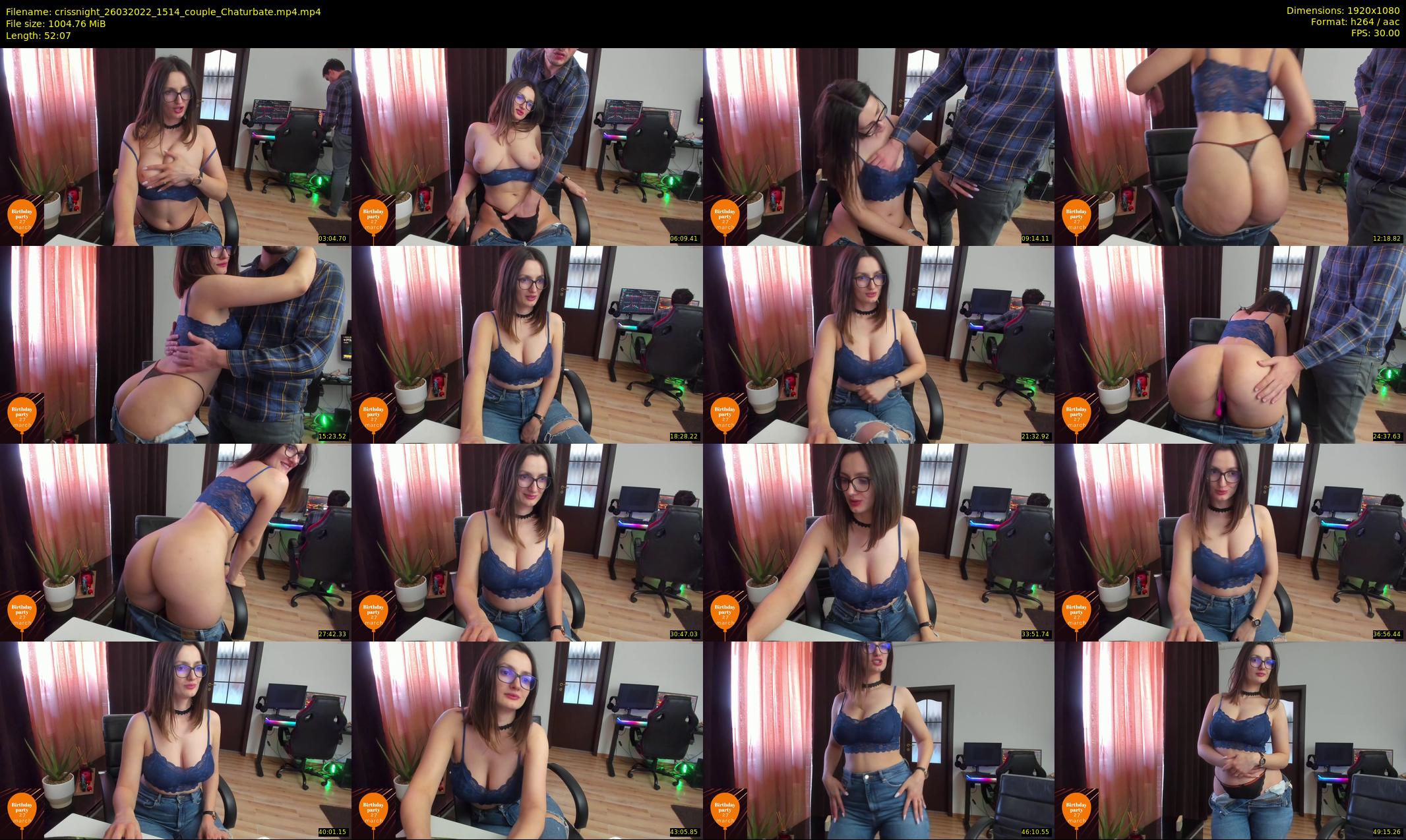 crissnight — 53 minute Chaturbate female cam show recording, 1080p, Mar 26, 2022