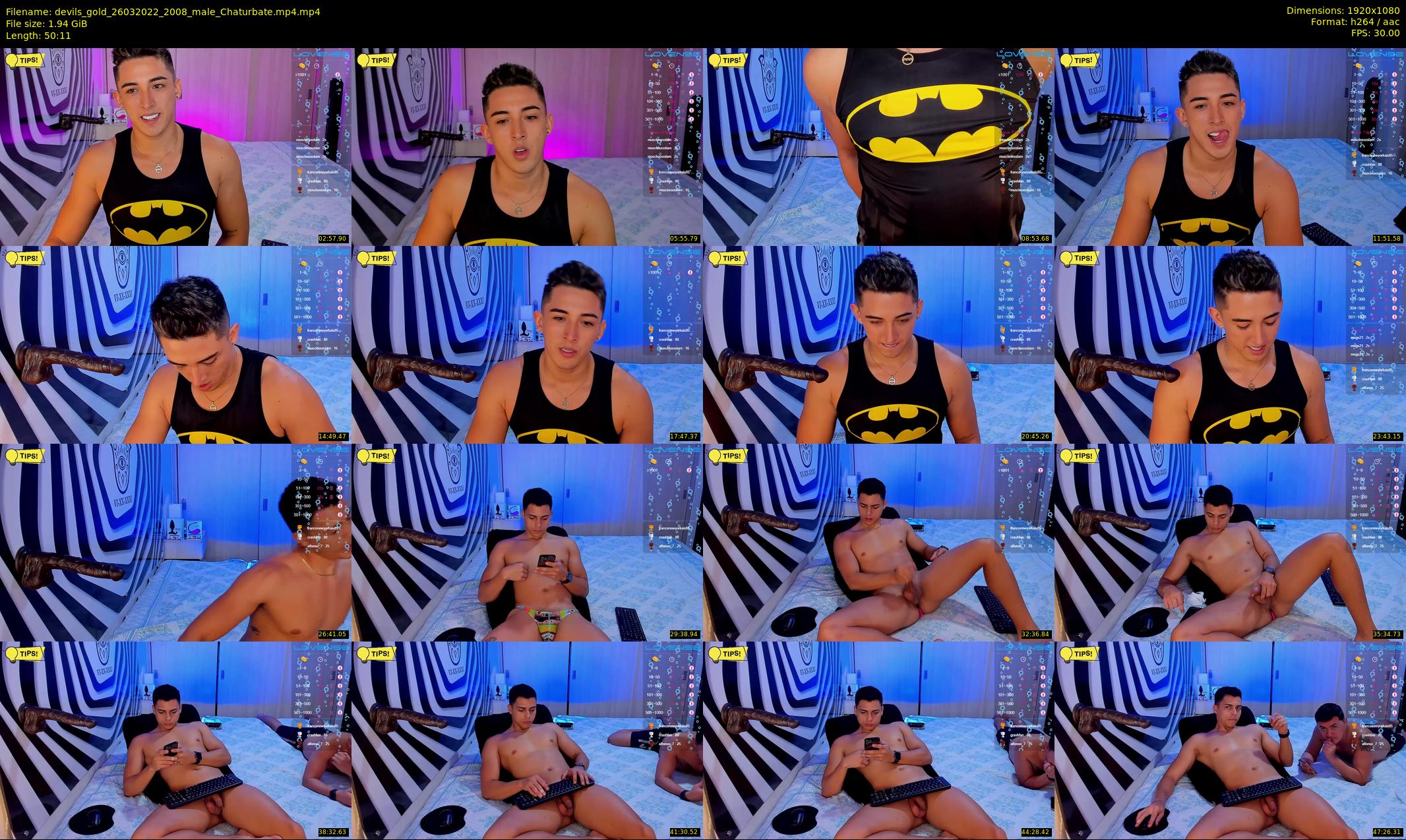devils_gold — 51 minute Chaturbate male cam show recording, 1080p, Mar 26, 2022