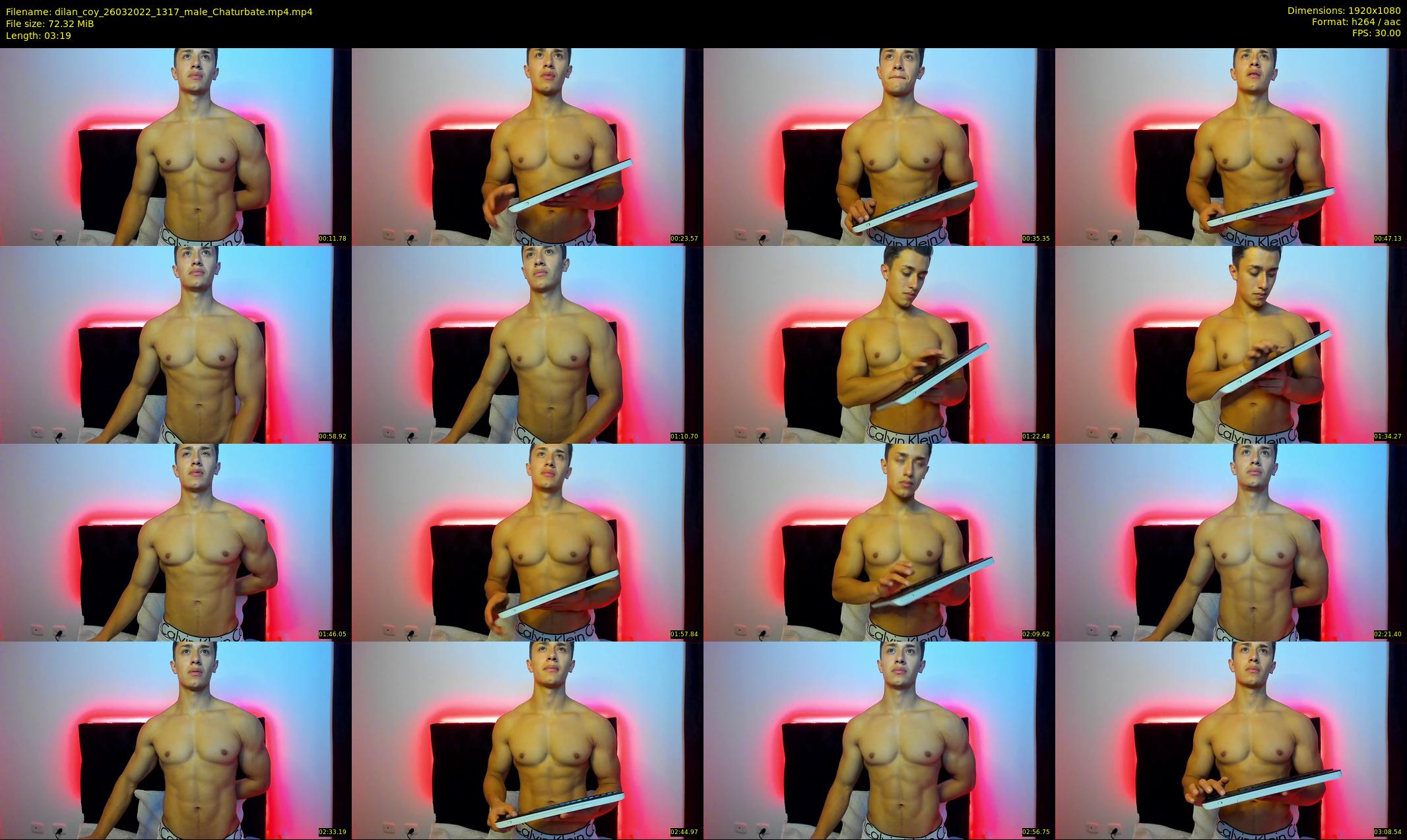 dilan_coy — 4 minute Chaturbate male cam show recording, 1080p, Mar 26, 2022