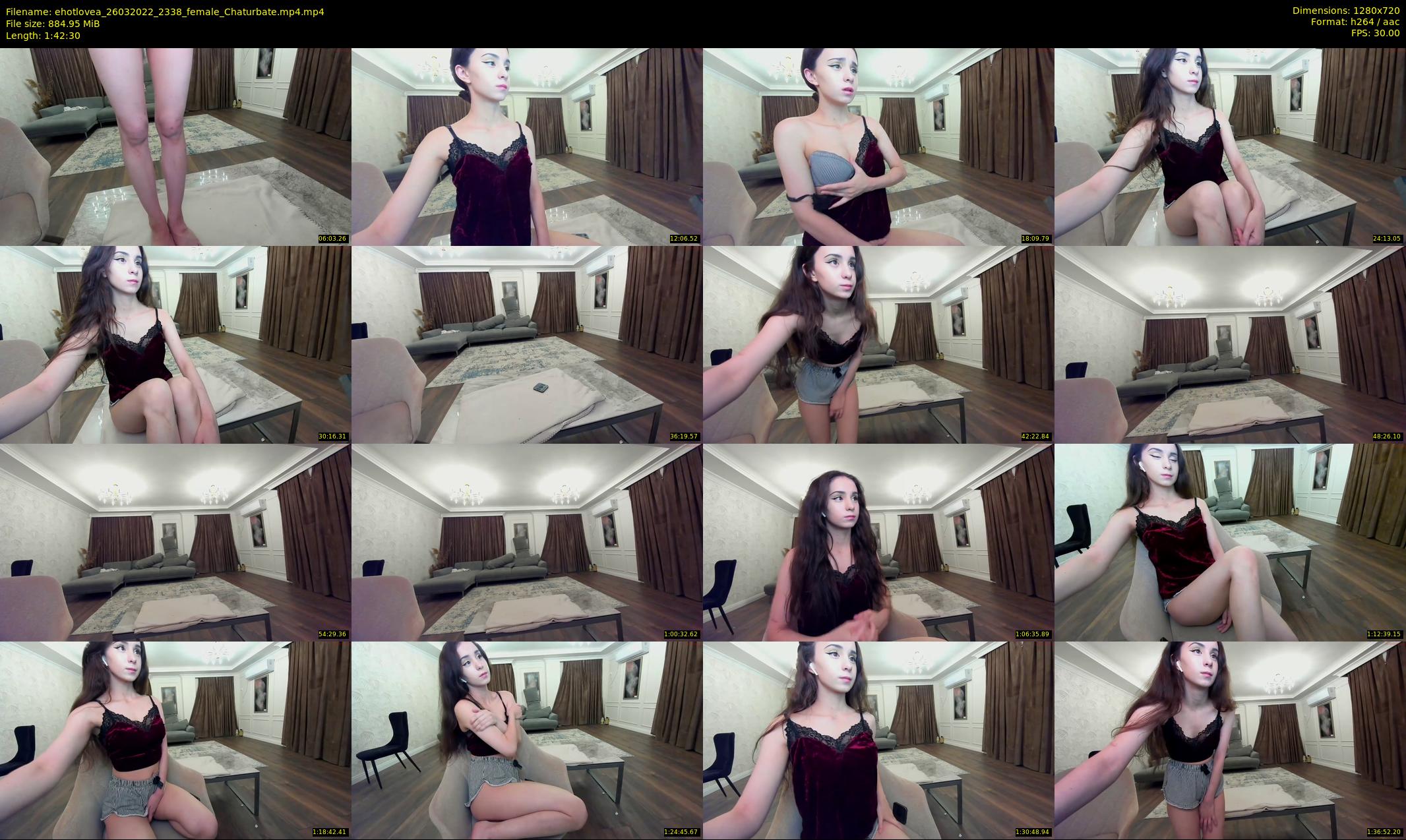 ehotlovea — 103 minute Chaturbate female cam show recording, 720p, Mar 26, 2022