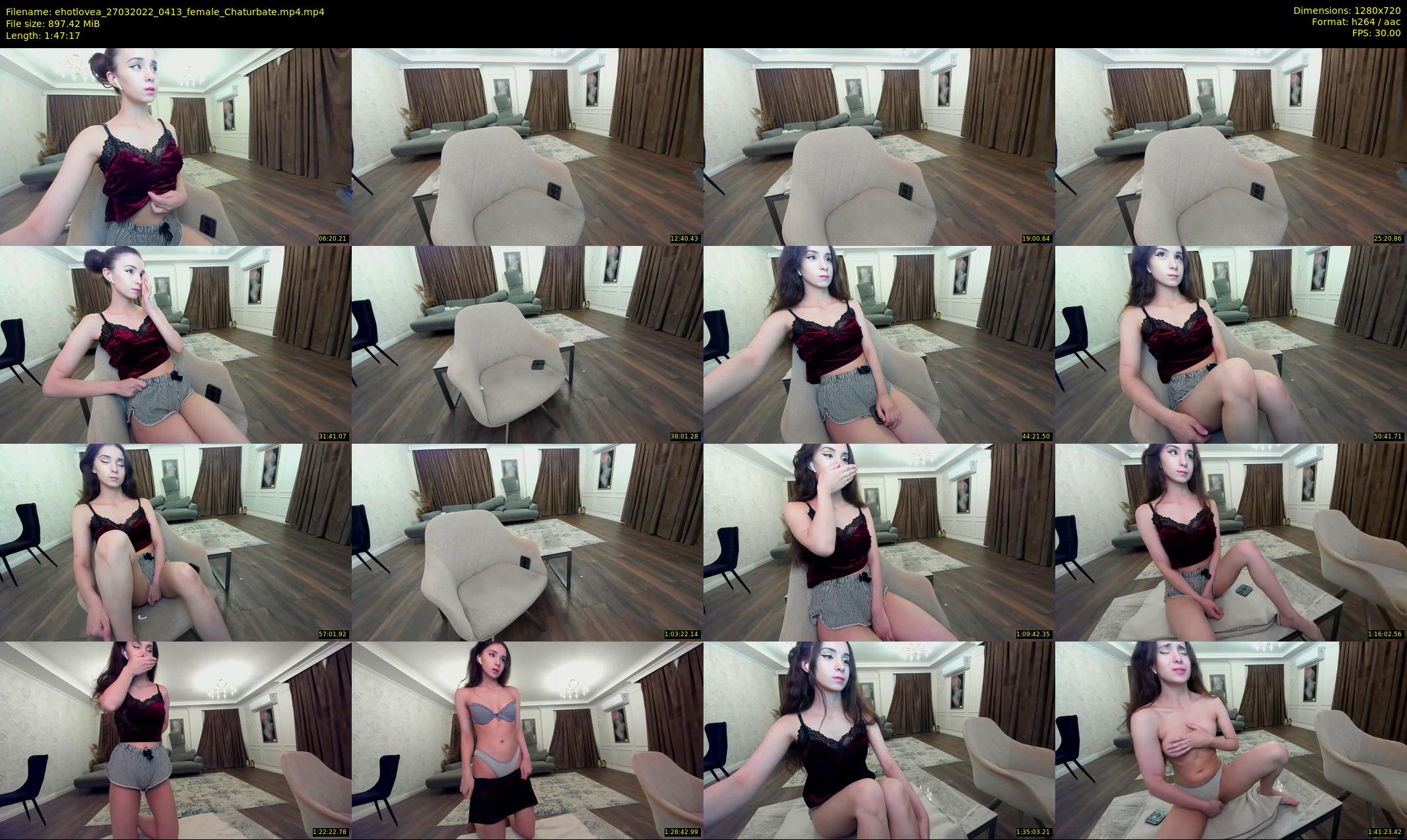 ehotlovea — 108 minute Chaturbate female cam show recording, 720p, Mar 27, 2022