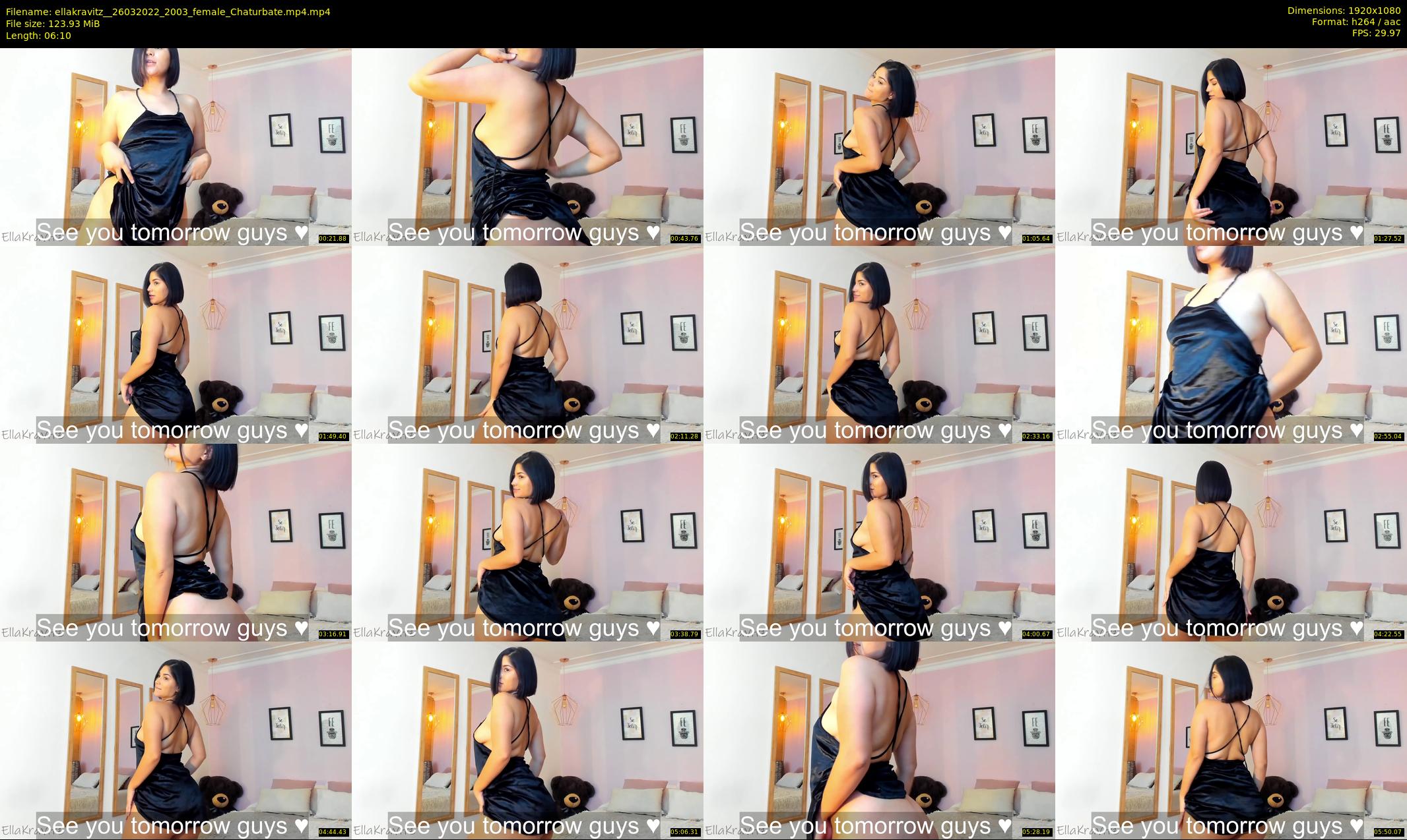 ellakravitz_ — 7 minute Chaturbate female cam show recording, 1080p, Mar 26, 2022