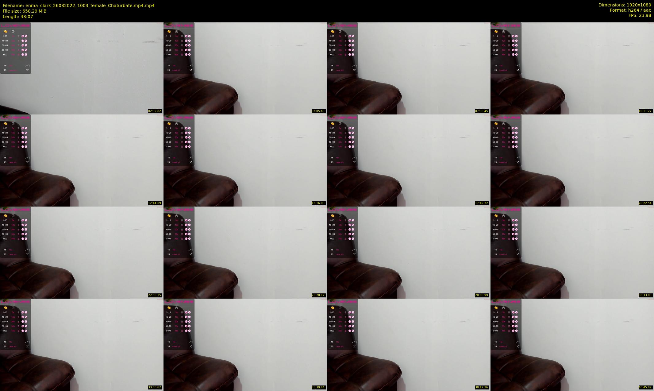enma_clark — 44 minute Chaturbate female cam show recording, 1080p, Mar 26, 2022