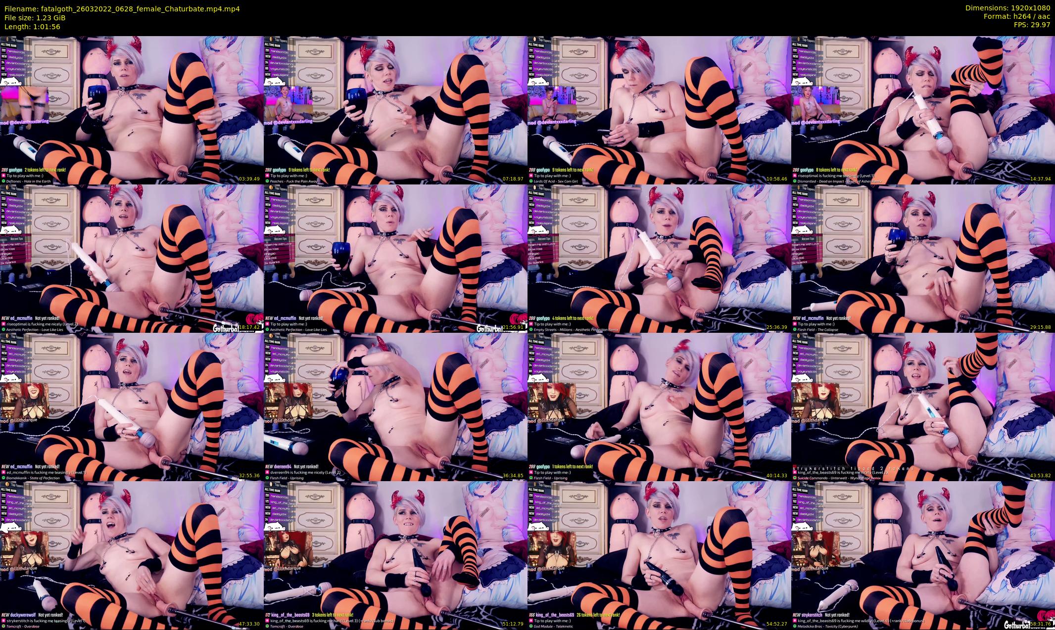 fatalgoth — 62 minute Chaturbate couple cam show recording, 1080p, Mar 26, 2022