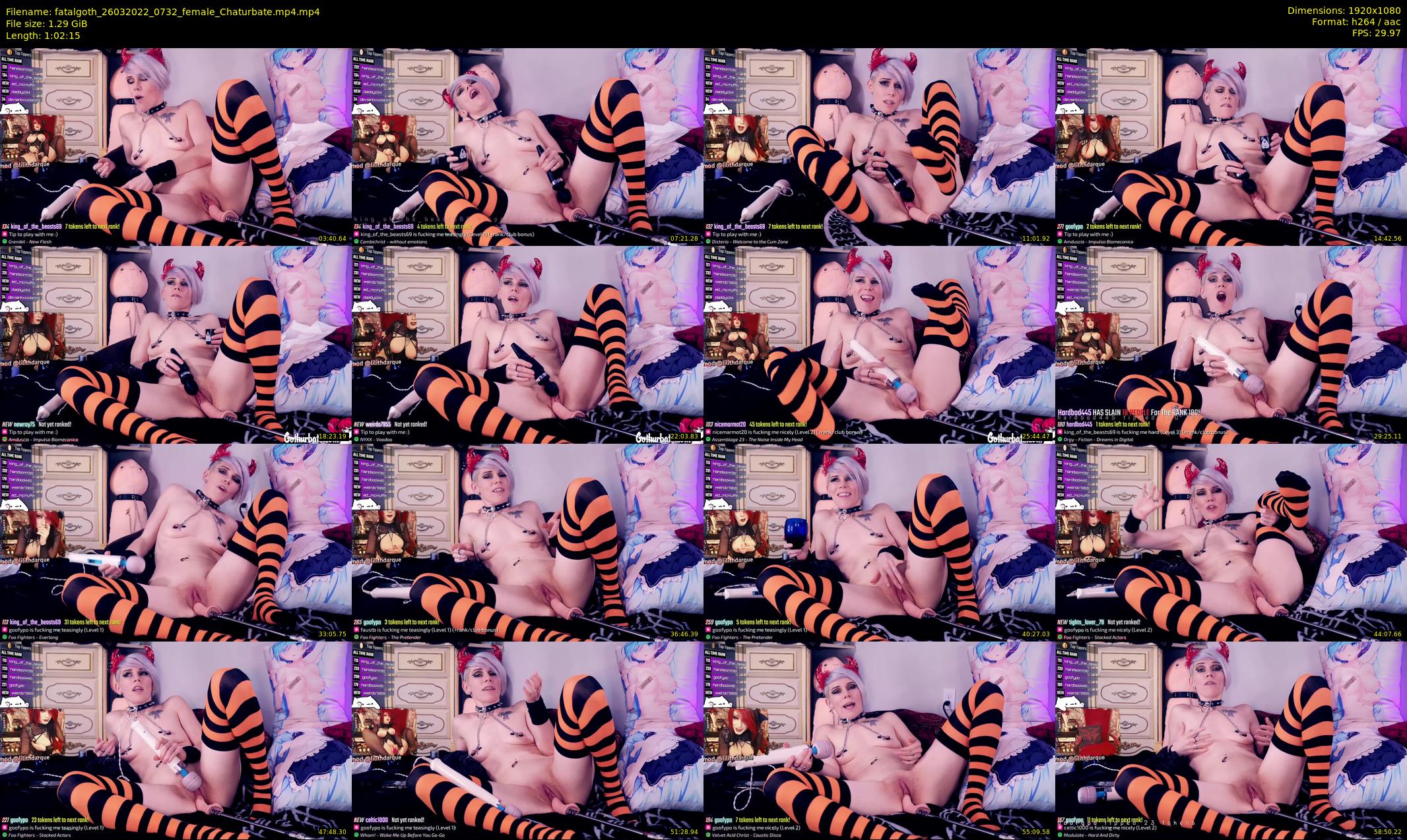 fatalgoth — 63 minute Chaturbate couple cam show recording, 1080p, Mar 26, 2022