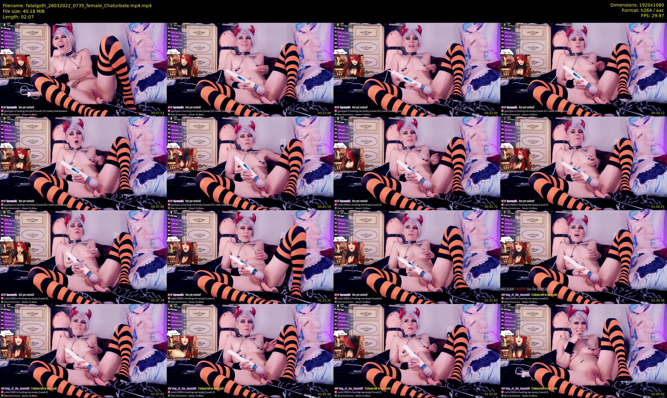 fatalgoth — 3 minute Chaturbate couple cam show recording, 1080p, Mar 26, 2022