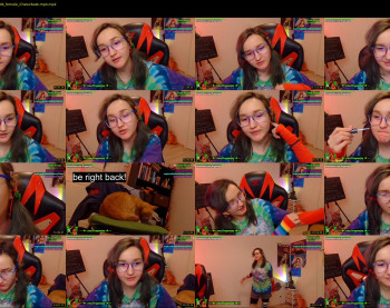 frogessjay — 98 minute Chaturbate female cam show recording, 720p, Mar 26, 2022