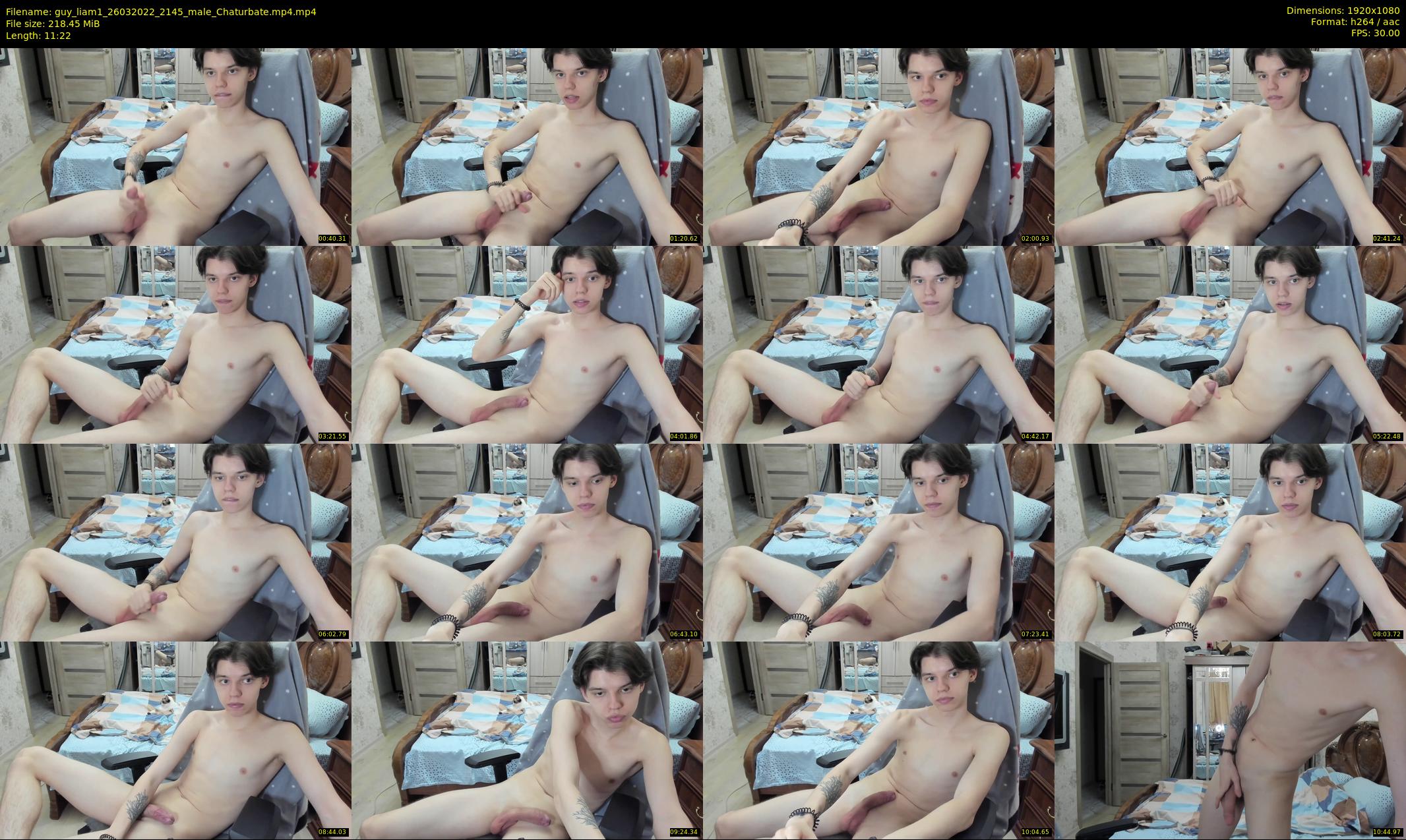 guy_liam1 — 12 minute Chaturbate male cam show recording, 1080p, Mar 26, 2022