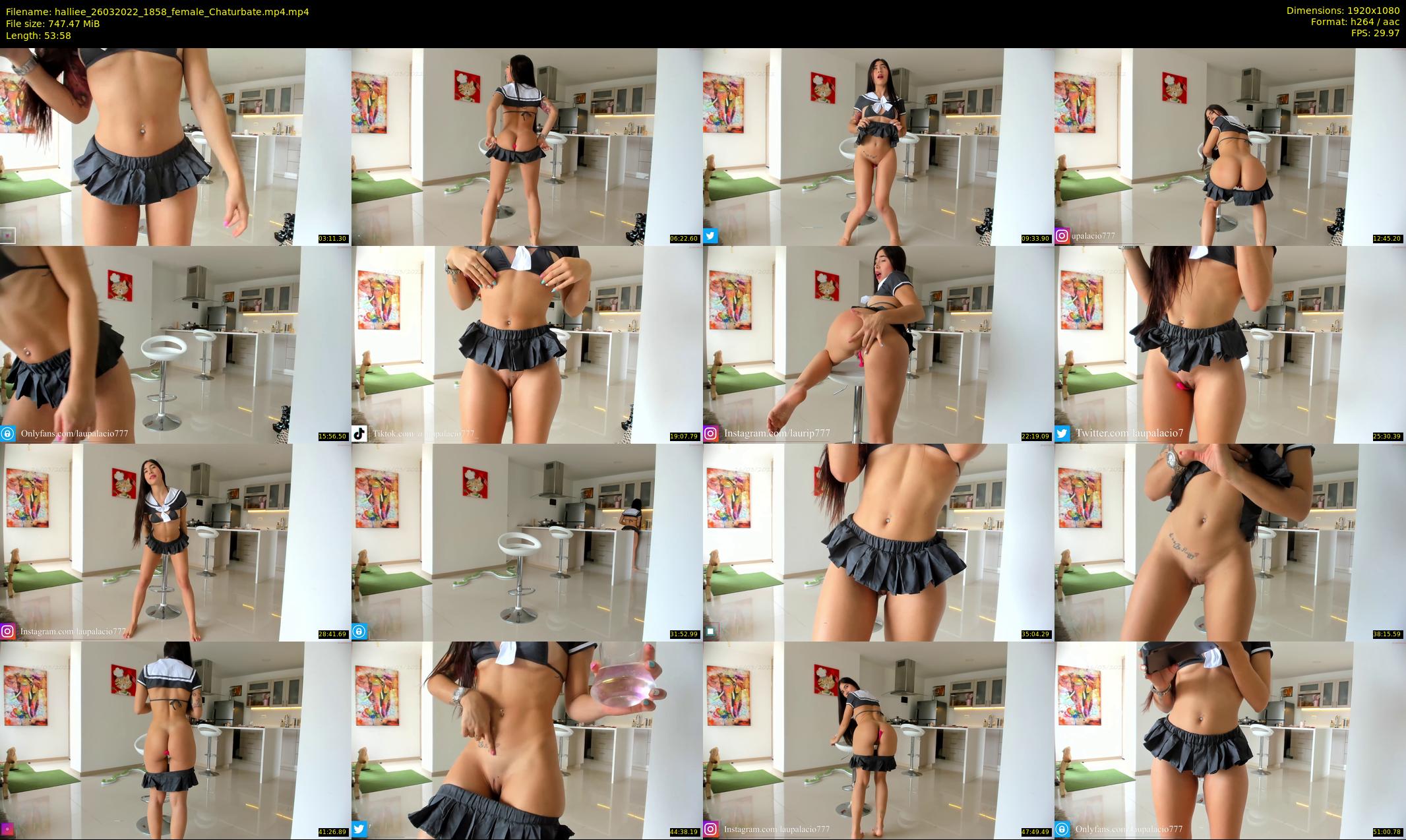 halliee — 54 minute Chaturbate couple cam show recording, 1080p, Mar 26, 2022