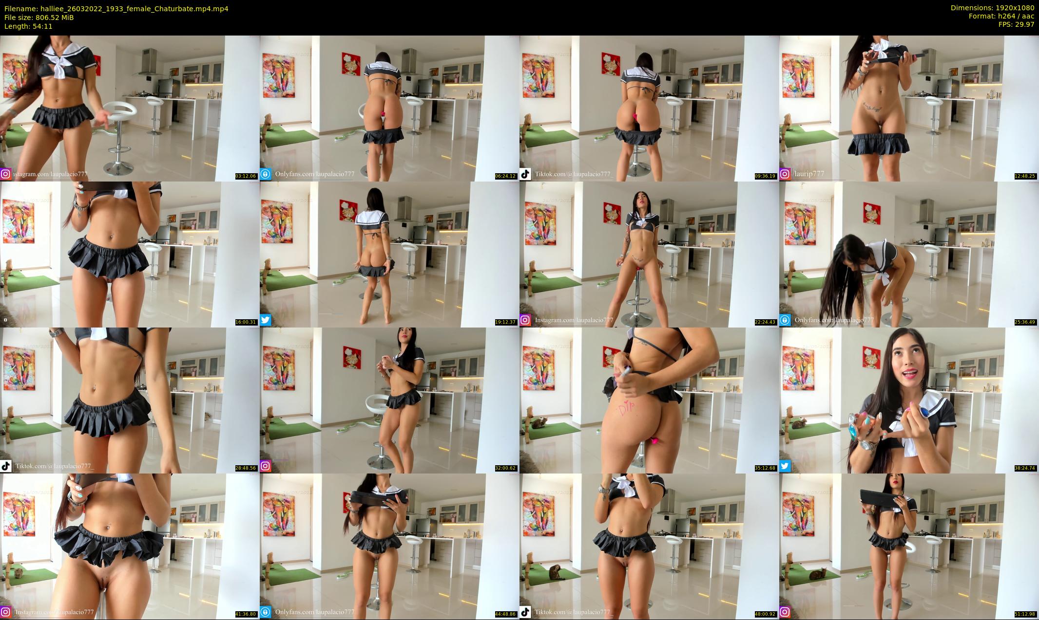 halliee — 55 minute Chaturbate couple cam show recording, 1080p, Mar 26, 2022