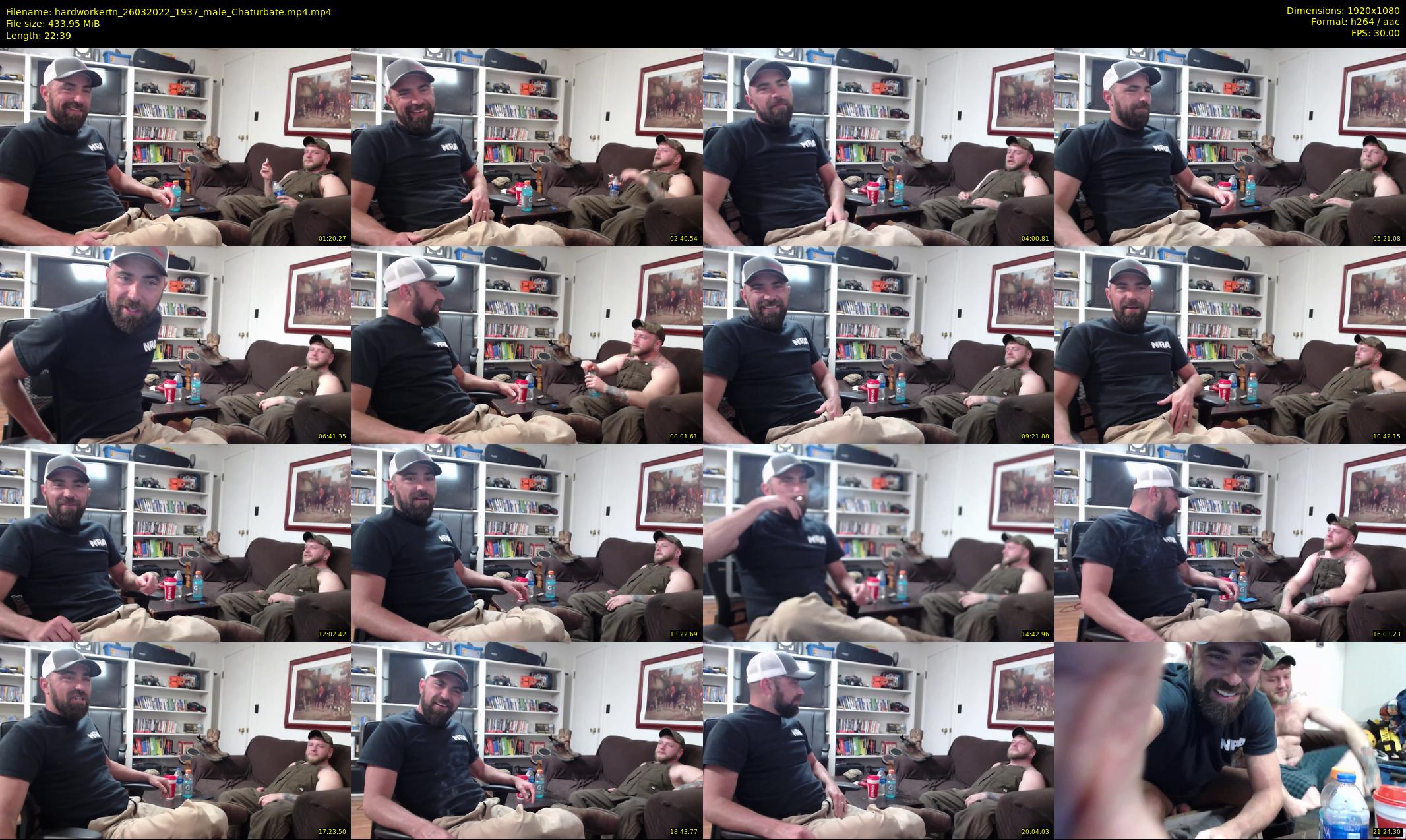 hardworkertn — 23 minute Chaturbate male cam show recording, 1080p, Mar 26, 2022