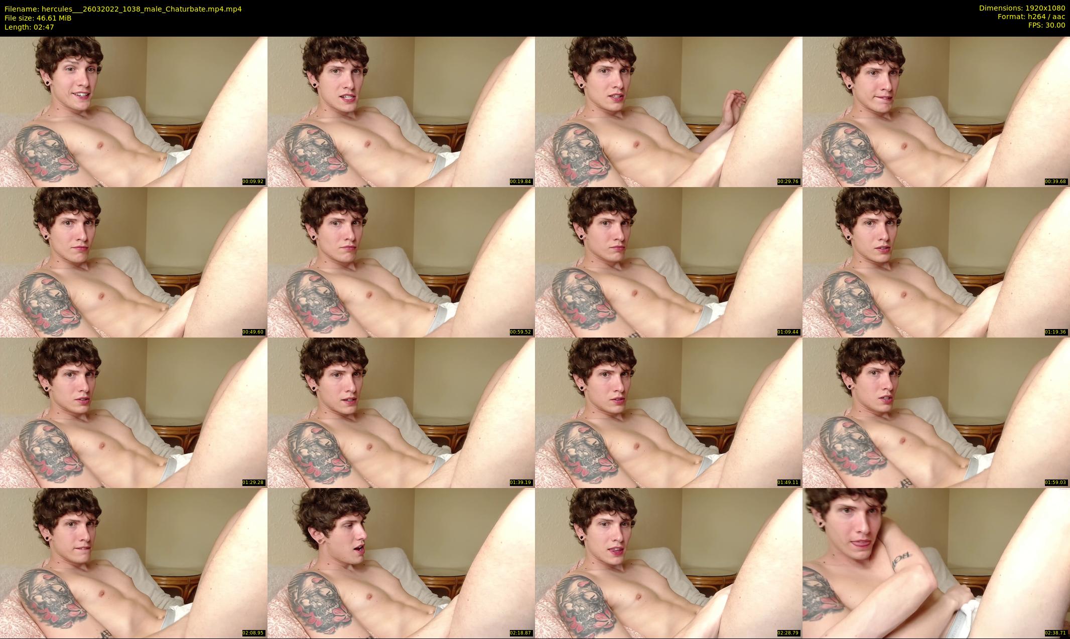 hercules__ — 3 minute Chaturbate male cam show recording, 1080p, Mar 26, 2022