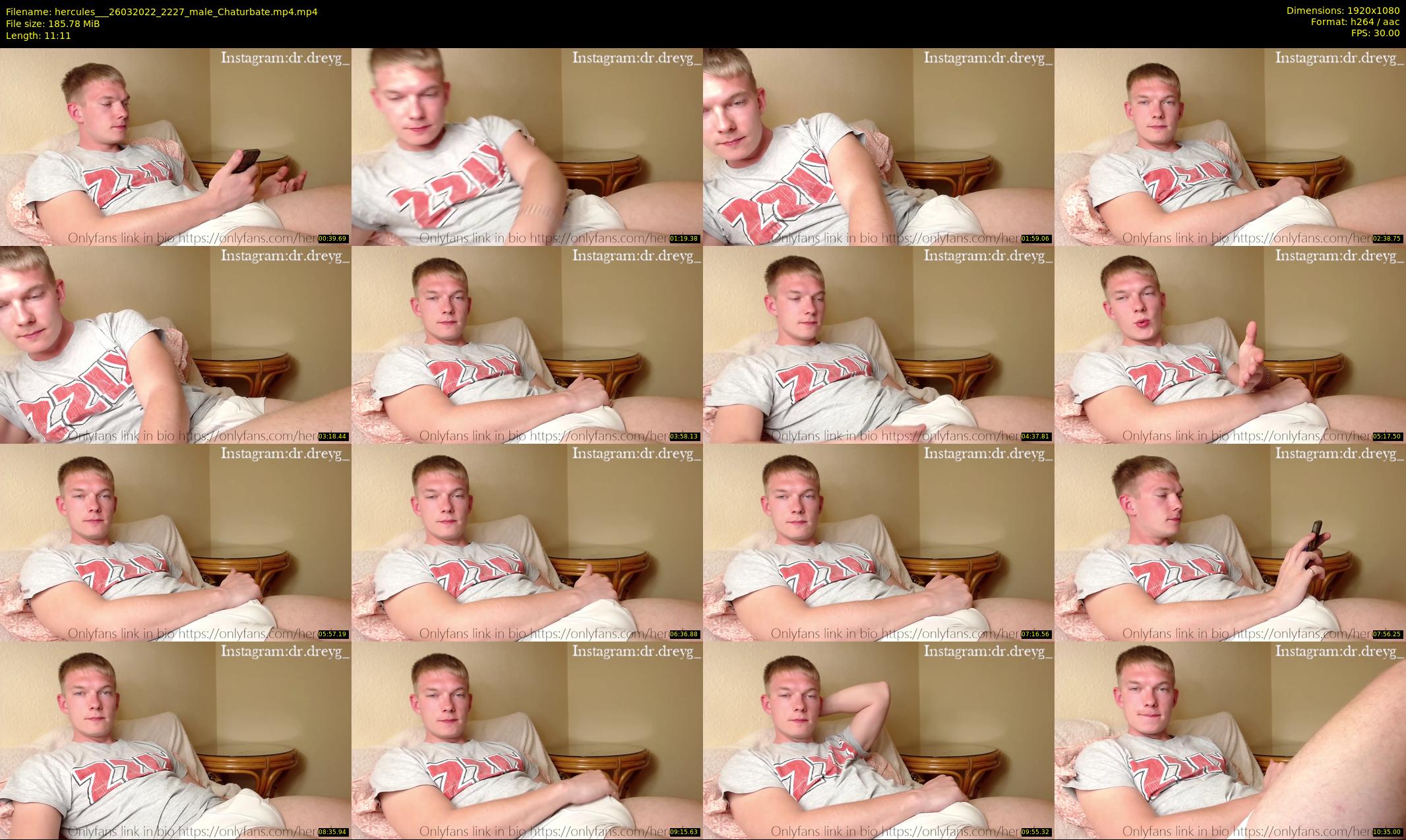 hercules__ — 12 minute Chaturbate male cam show recording, 1080p, Mar 26, 2022