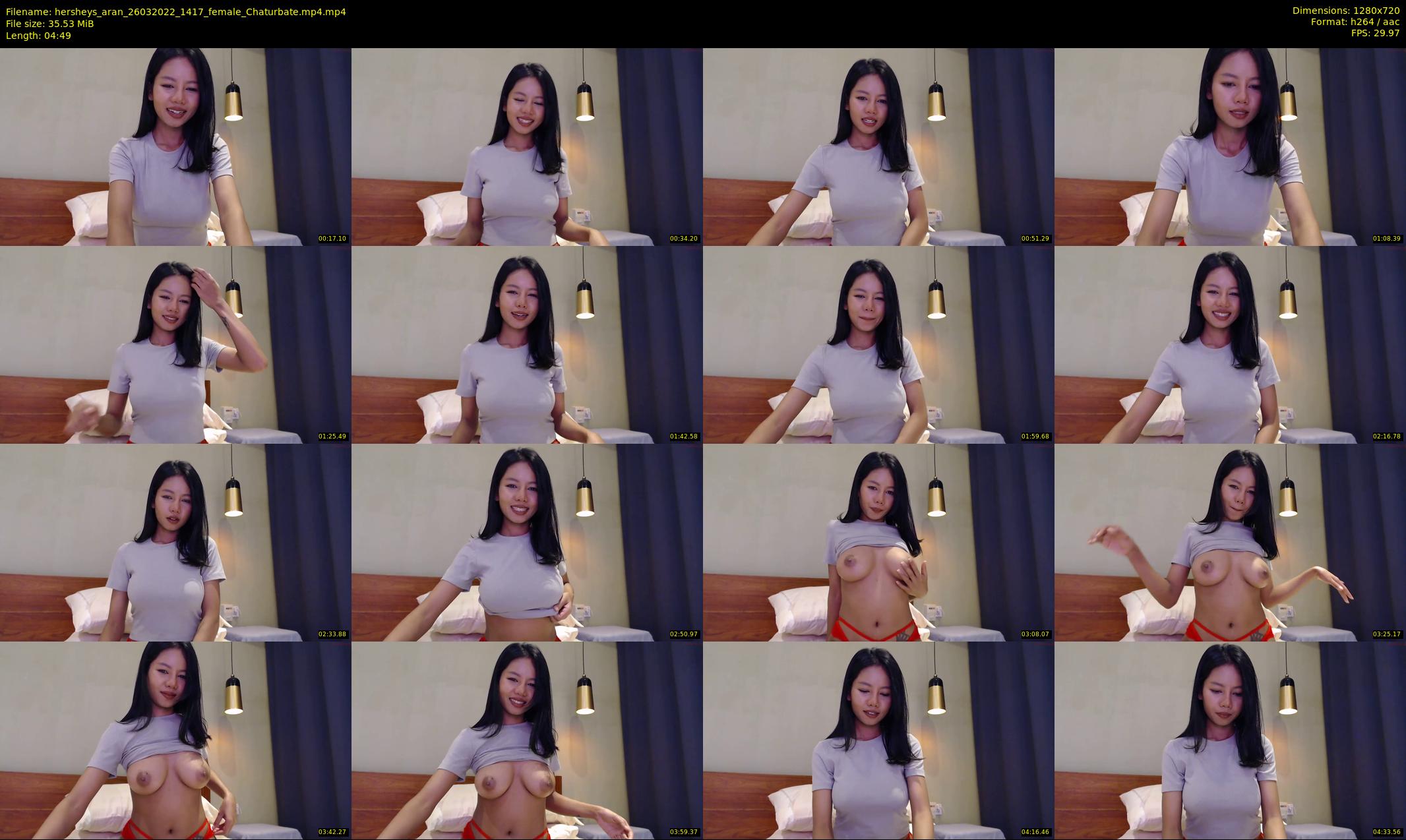 hersheys_aran — 5 minute Chaturbate female cam show recording, 720p, Mar 26, 2022