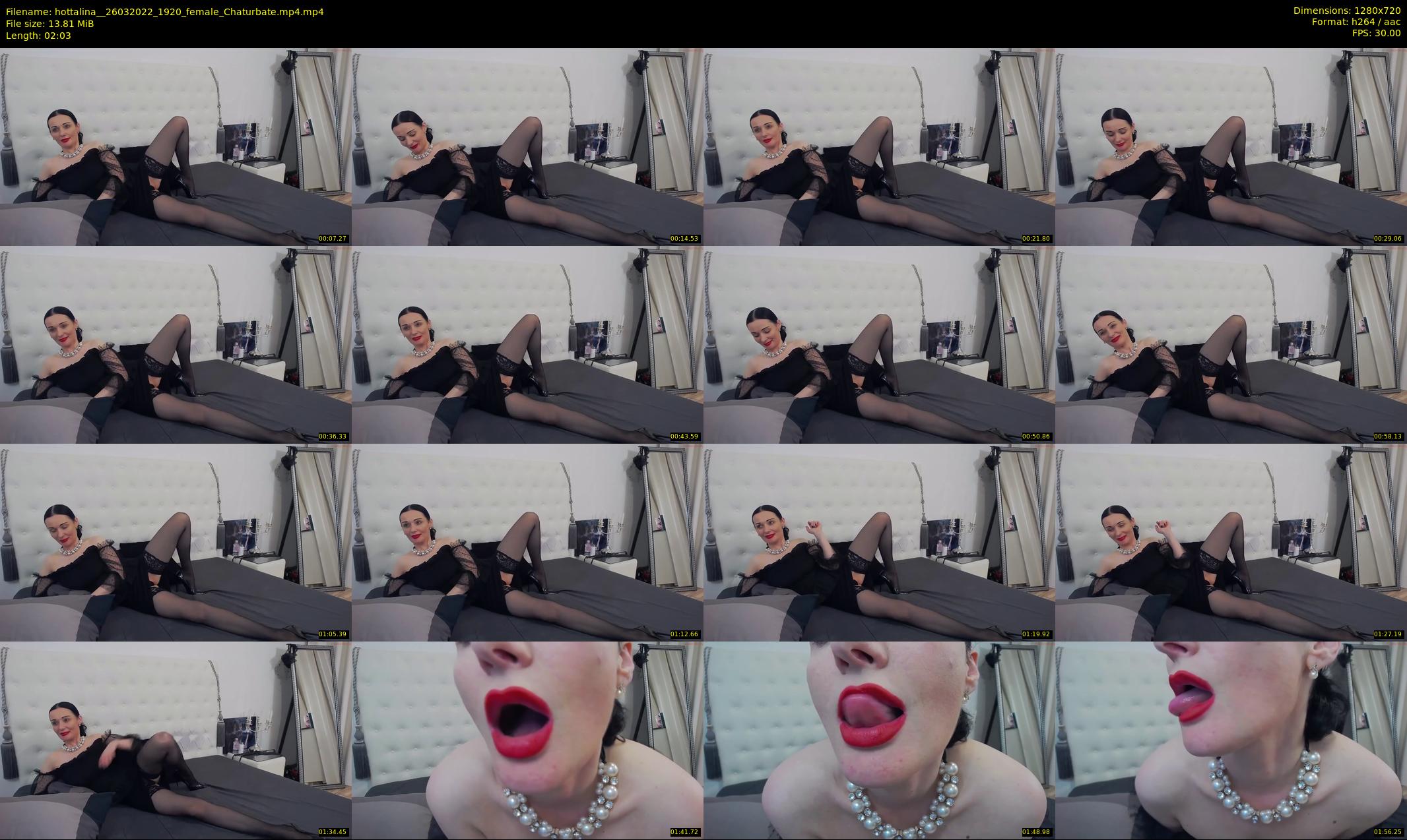 hottalina_ — 3 minute Chaturbate female cam show recording, 720p, Mar 26, 2022