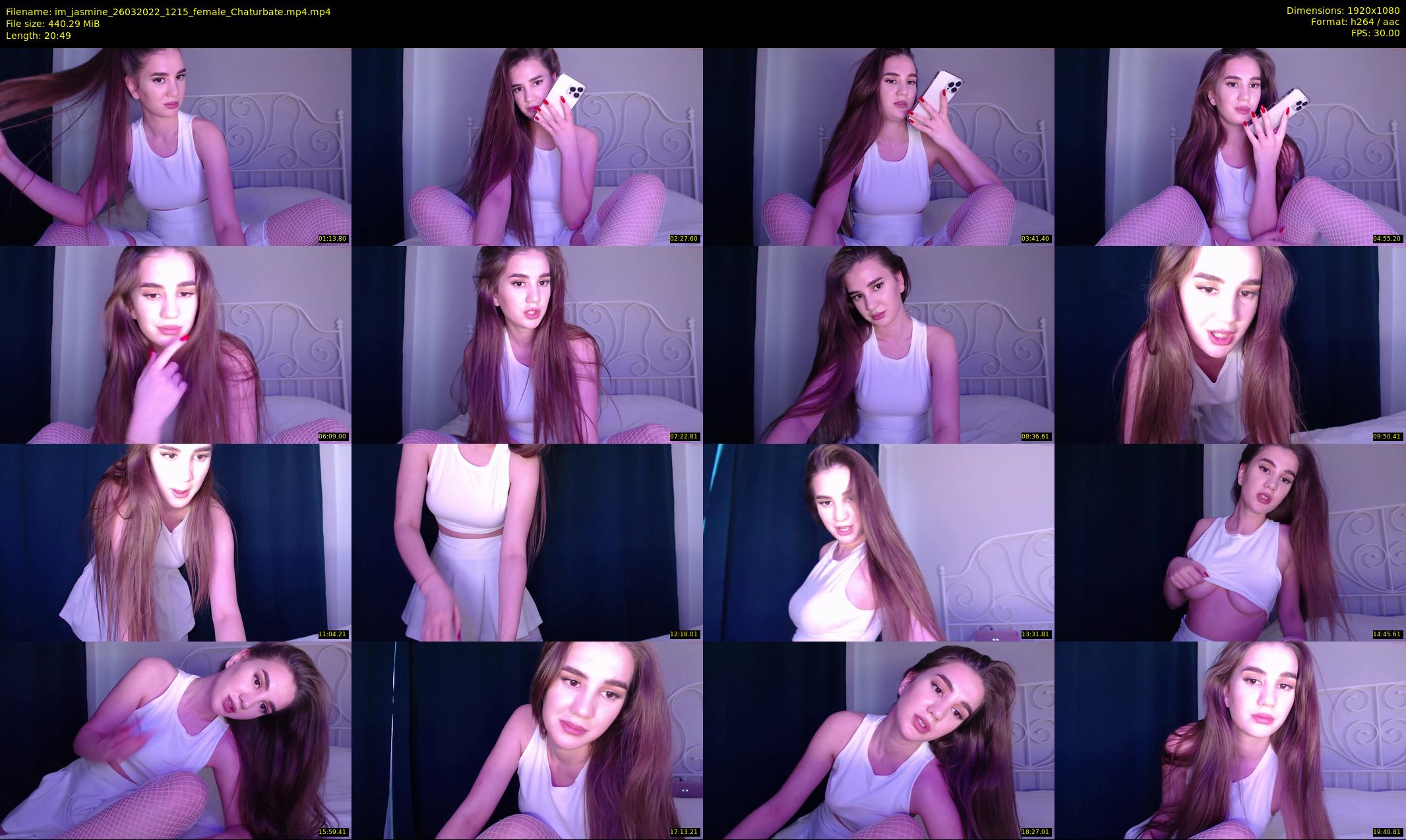 im_jasmine — 21 minute Chaturbate female cam show recording, 1080p, Mar 26, 2022