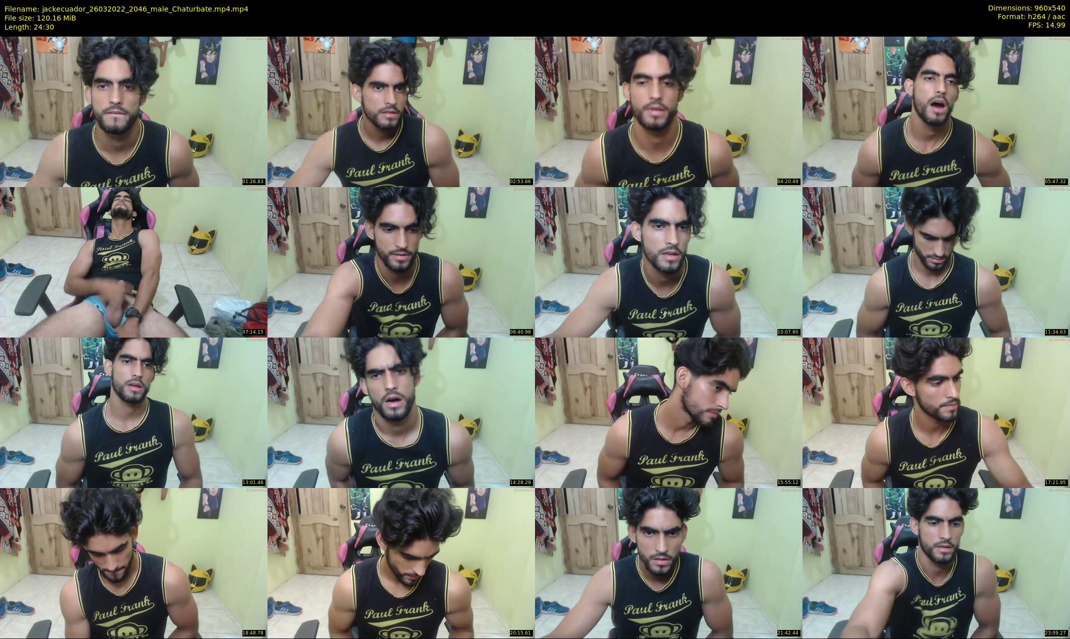 jackecuador — 25 minute Chaturbate male cam show recording, 480p, Mar 26, 2022