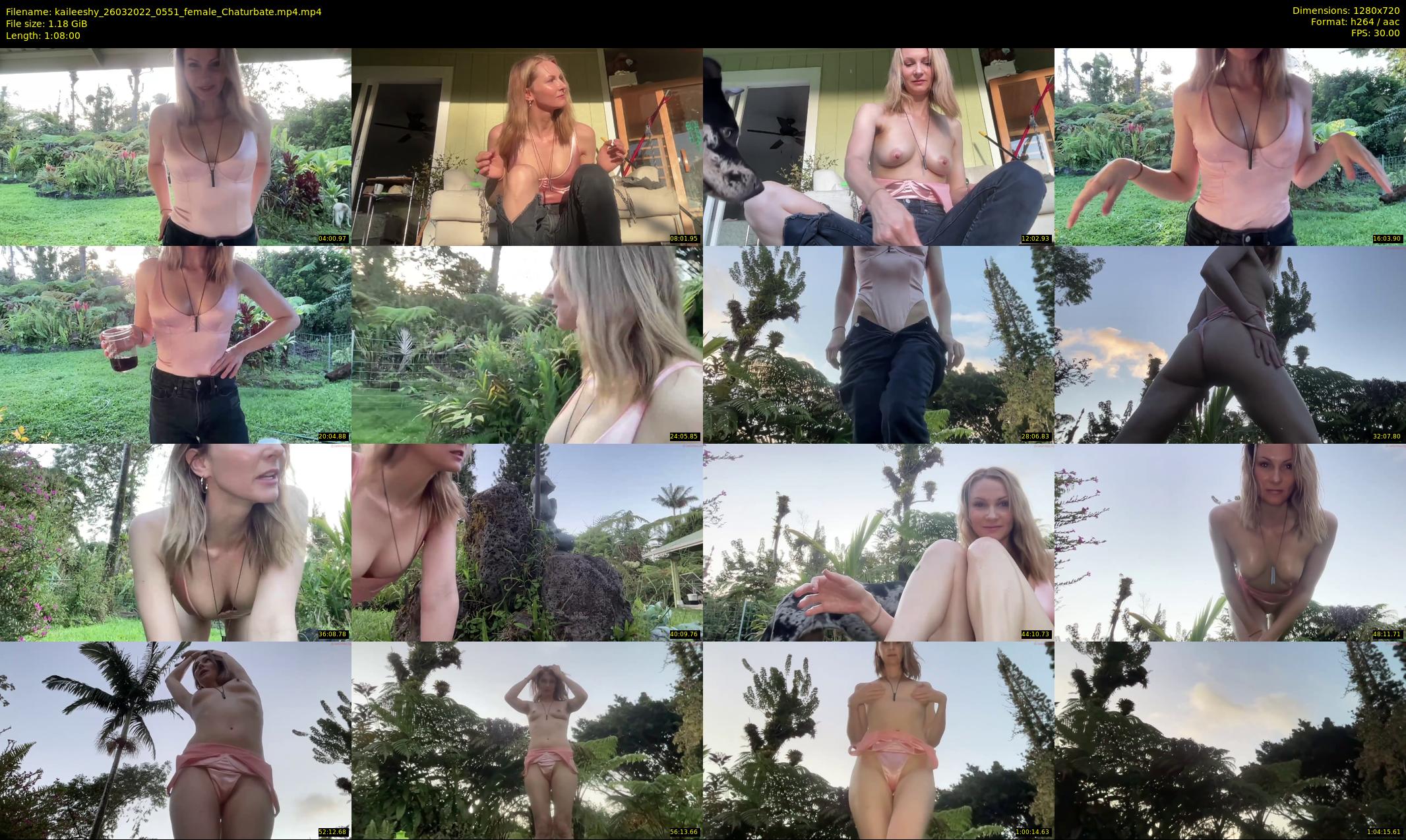 kaileeshy — 68 minute Chaturbate female cam show recording, 720p, Mar 26, 2022