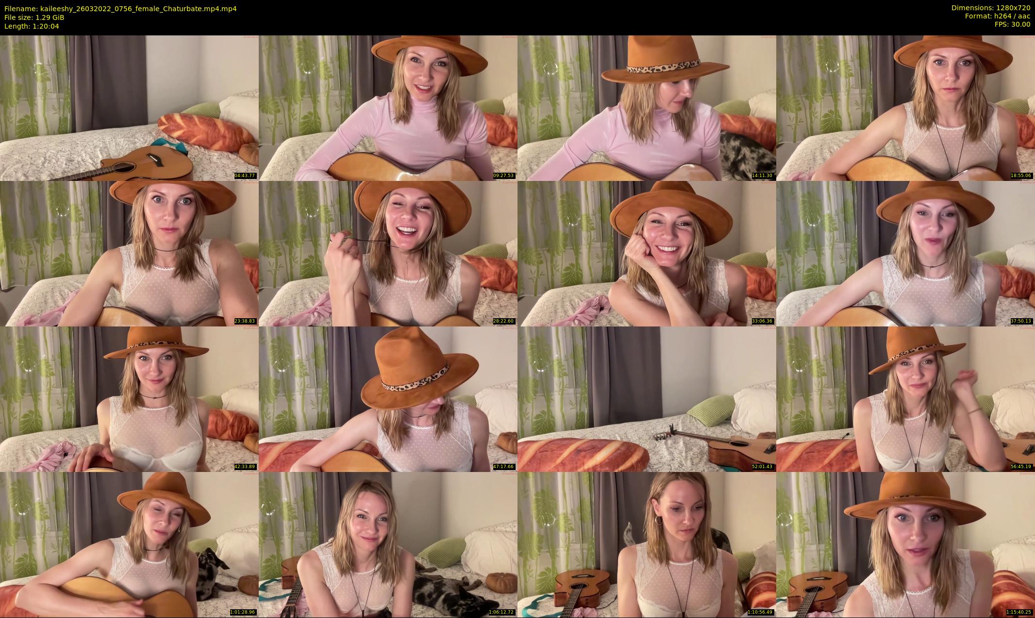 kaileeshy — 81 minute Chaturbate female cam show recording, 720p, Mar 26, 2022