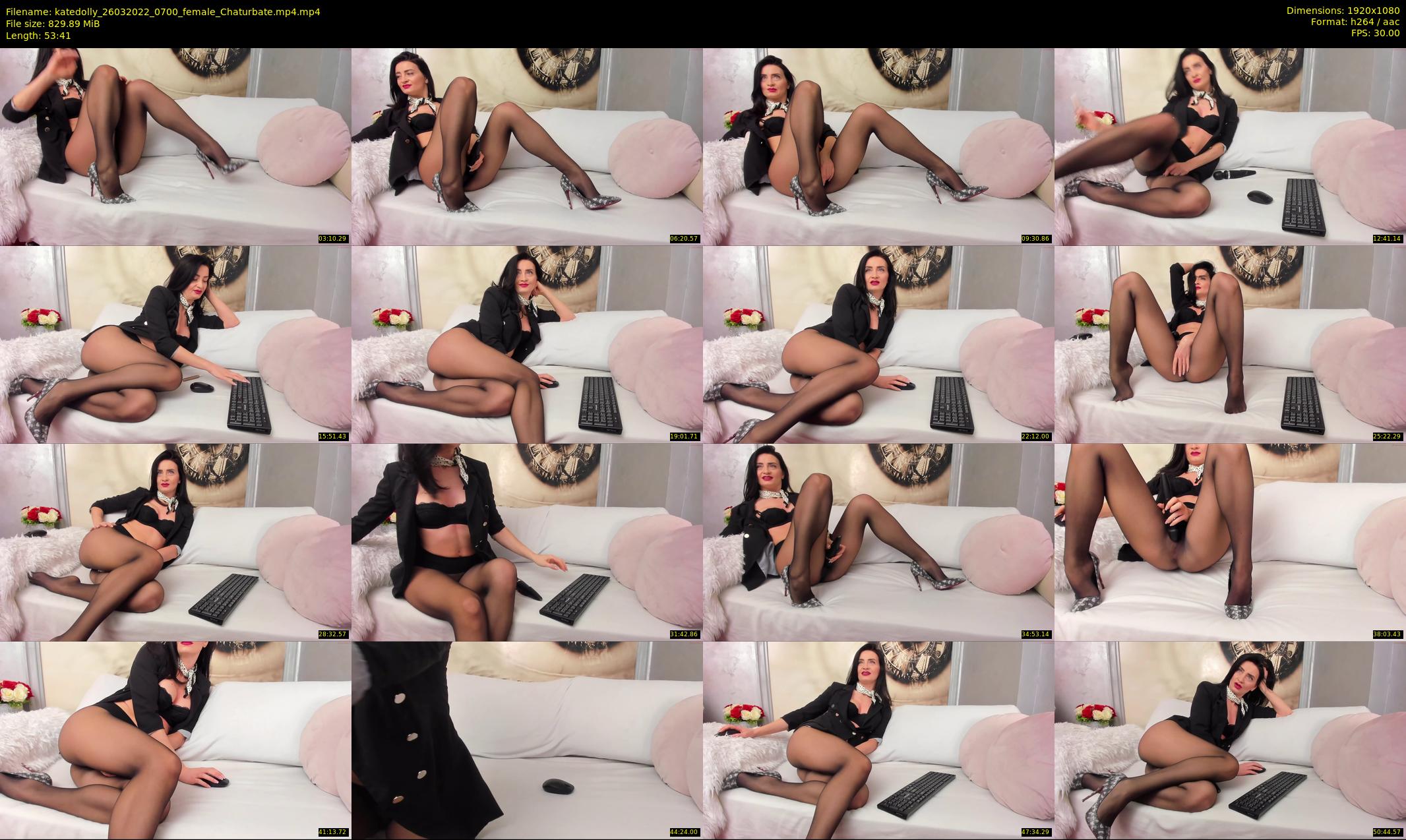 katedolly — 54 minute Chaturbate female cam show recording, 1080p, Mar 26, 2022