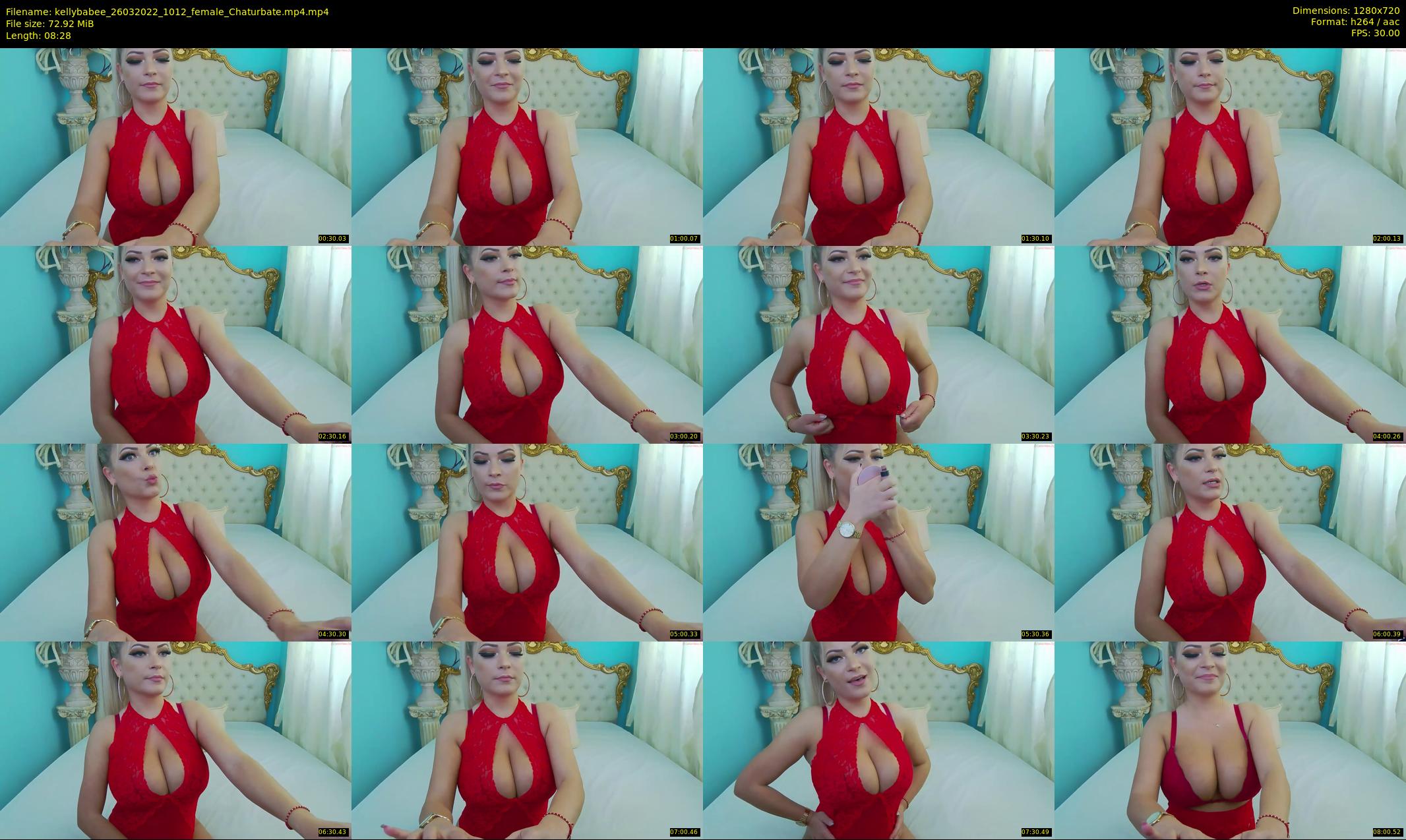 kellybabee — 9 minute Chaturbate female cam show recording, 720p, Mar 26, 2022