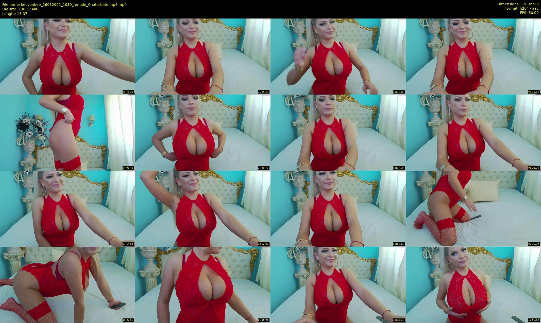 kellybabee — 14 minute Chaturbate female cam show recording, 720p, Mar 26, 2022