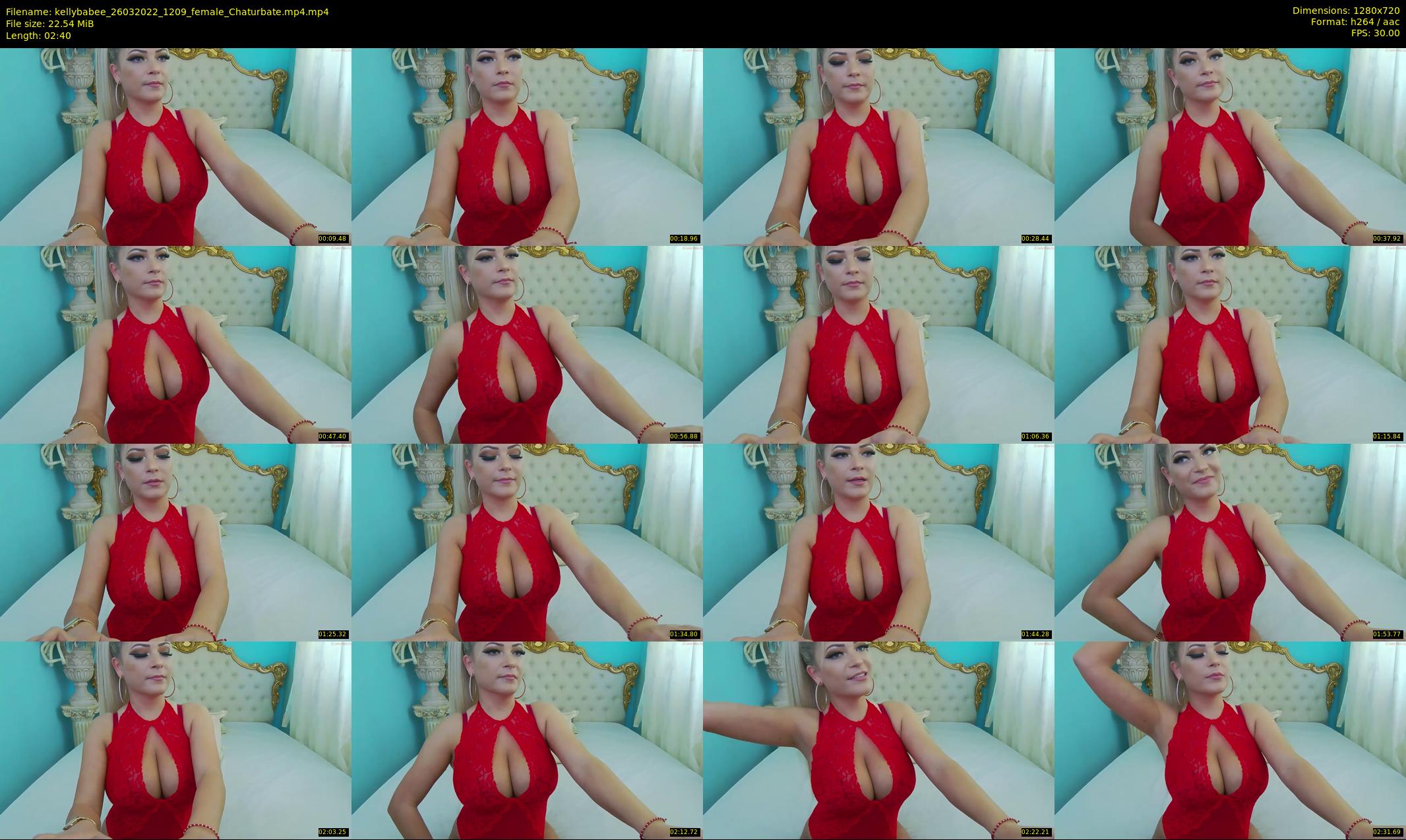 kellybabee — 3 minute Chaturbate female cam show recording, 720p, Mar 26, 2022