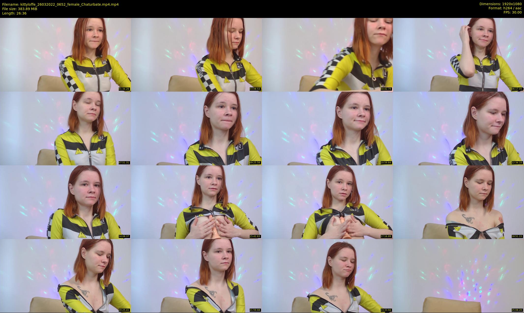 kittyloffe — 27 minute Chaturbate female cam show recording, 1080p, Mar 26, 2022