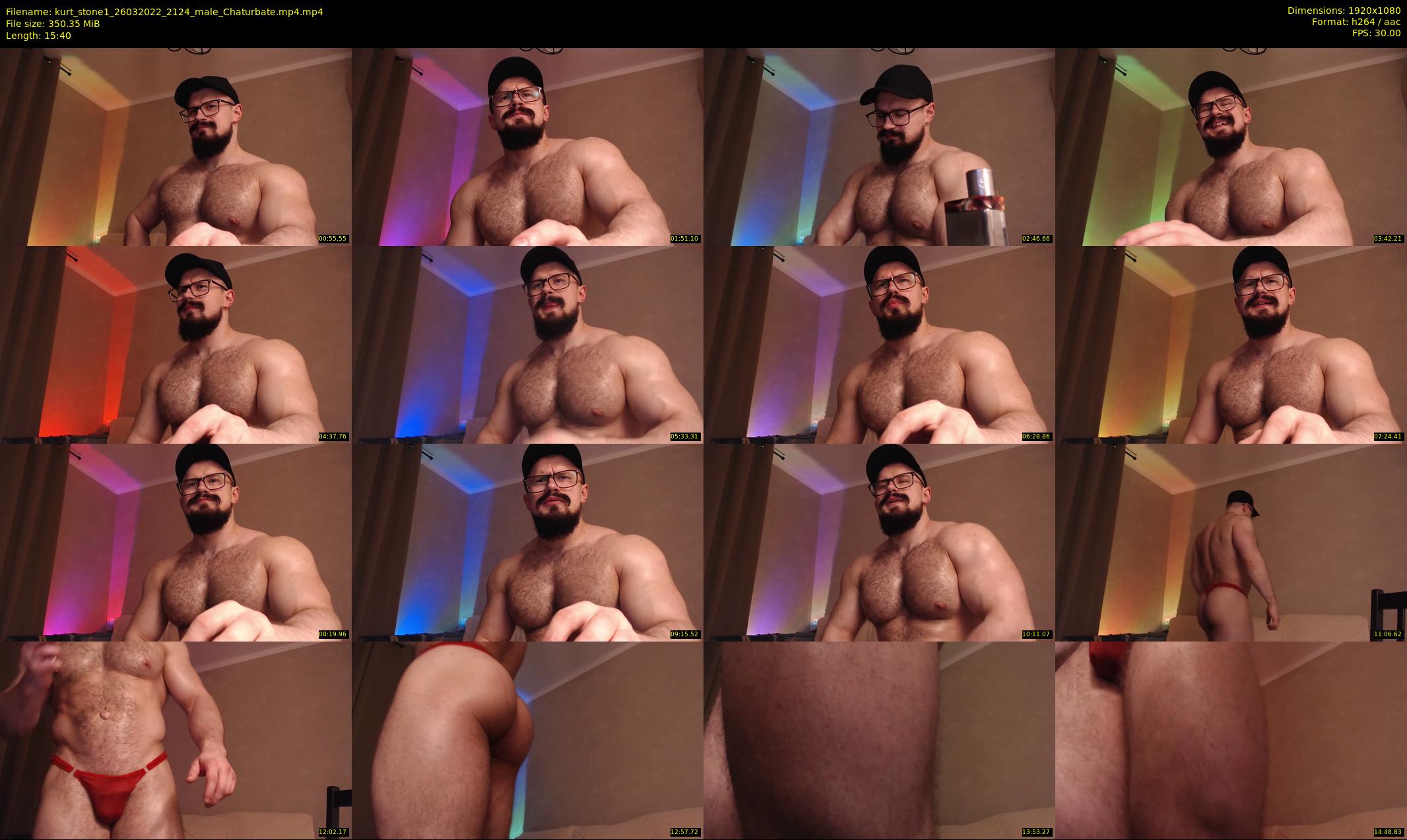 kurt_stone1 — 16 minute Chaturbate male cam show recording, 1080p, Mar 26, 2022