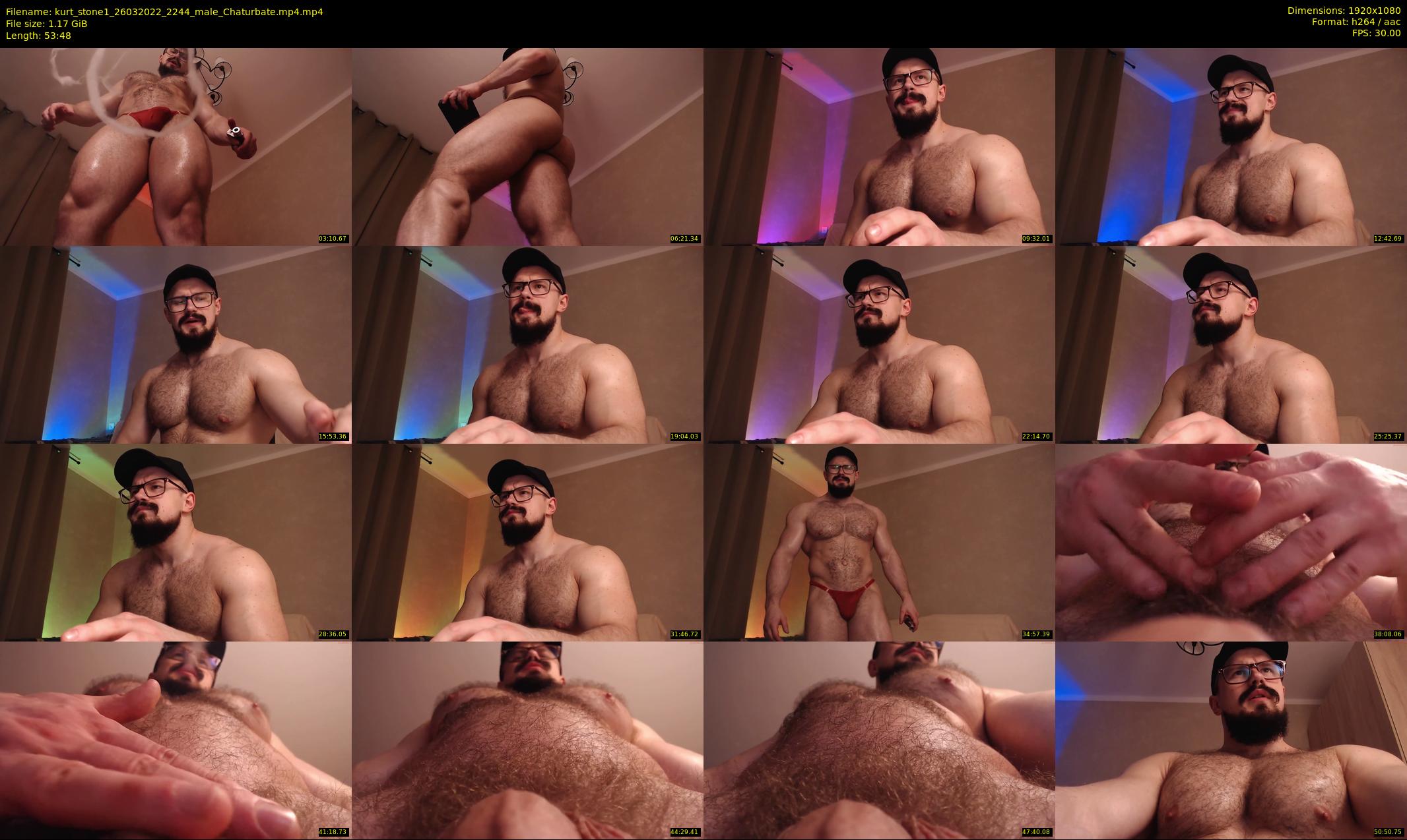 kurt_stone1 — 54 minute Chaturbate male cam show recording, 1080p, Mar 26, 2022